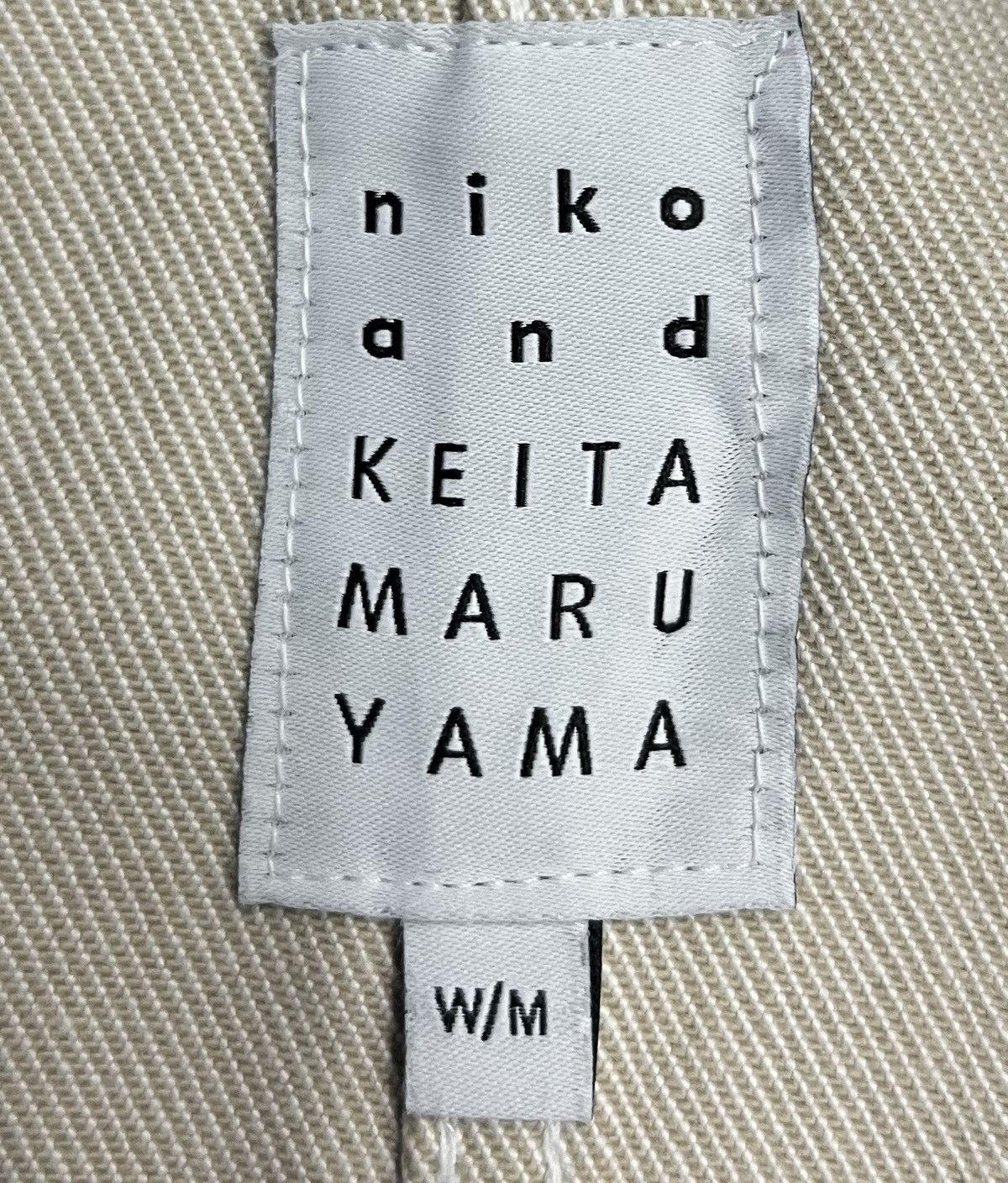 Japanese Brand × KEITAMARUYAMA Niko and.× Keita Maruyama Embroidered Utility Overalls SizeM Size US 39 - 13 Thumbnail