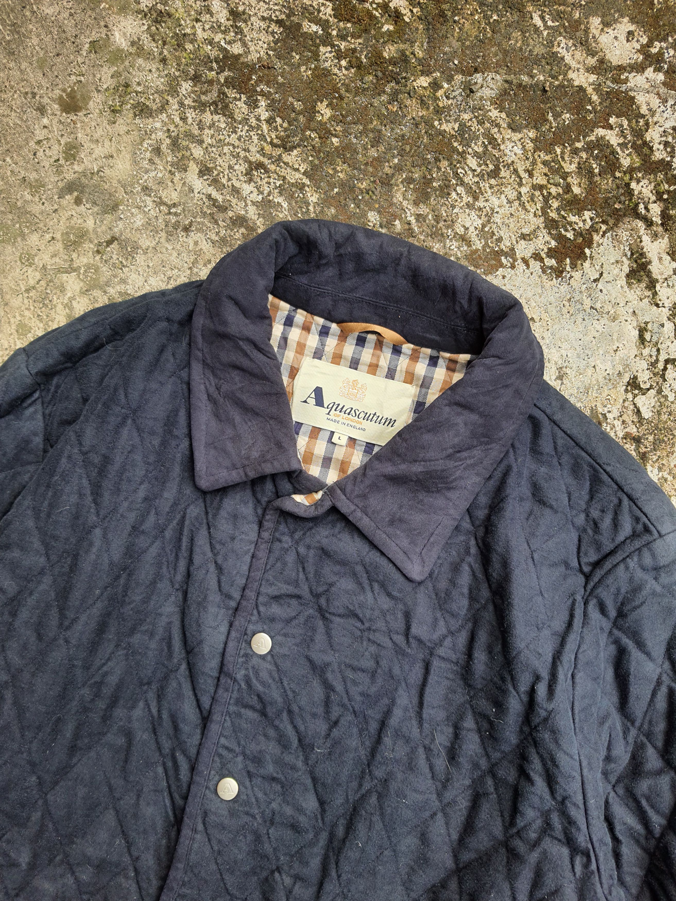 Aquascutum Aquascutum quilted coats jacket Size US L / EU 52-54 / 3 - 2 Thumbnail