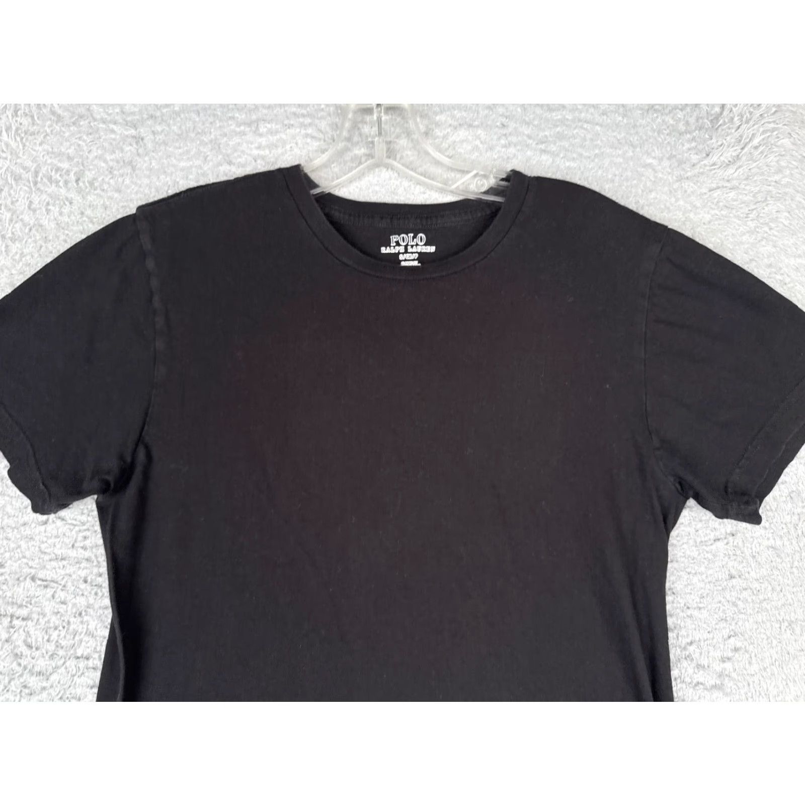 Ralph Lauren Ralph Lauren Polo Shirt Women Small Black Crew Neck Short Sleeve Cotton READ Womens Size S / US 4 / IT 40 - 4 Thumbnail