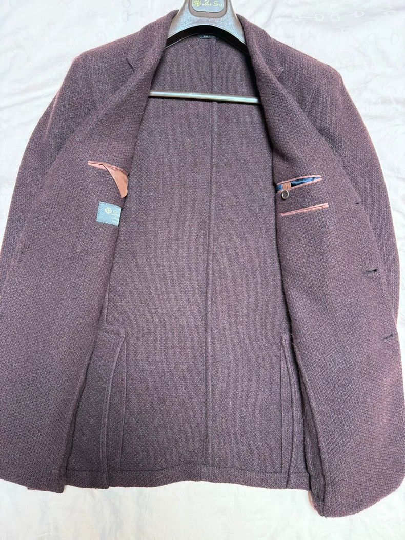 Loro Piana LORO PIANA Men's cashmere unstructured casual suit Size US L / EU 52-54 / 3 - 2 Thumbnail