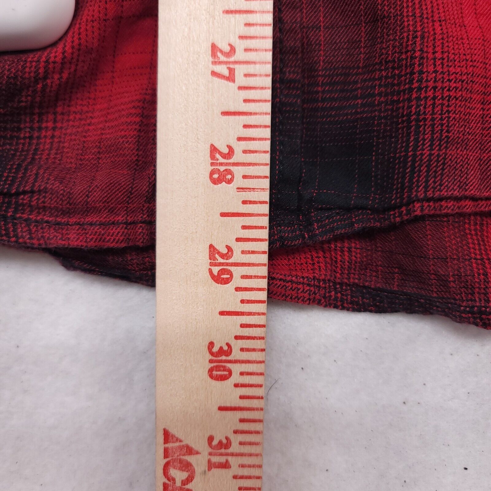H&M H&M Divided Tartan Flannel Button Up Shirt Womens Size M Red Size M / US 6-8 / IT 42-44 - 7 Thumbnail