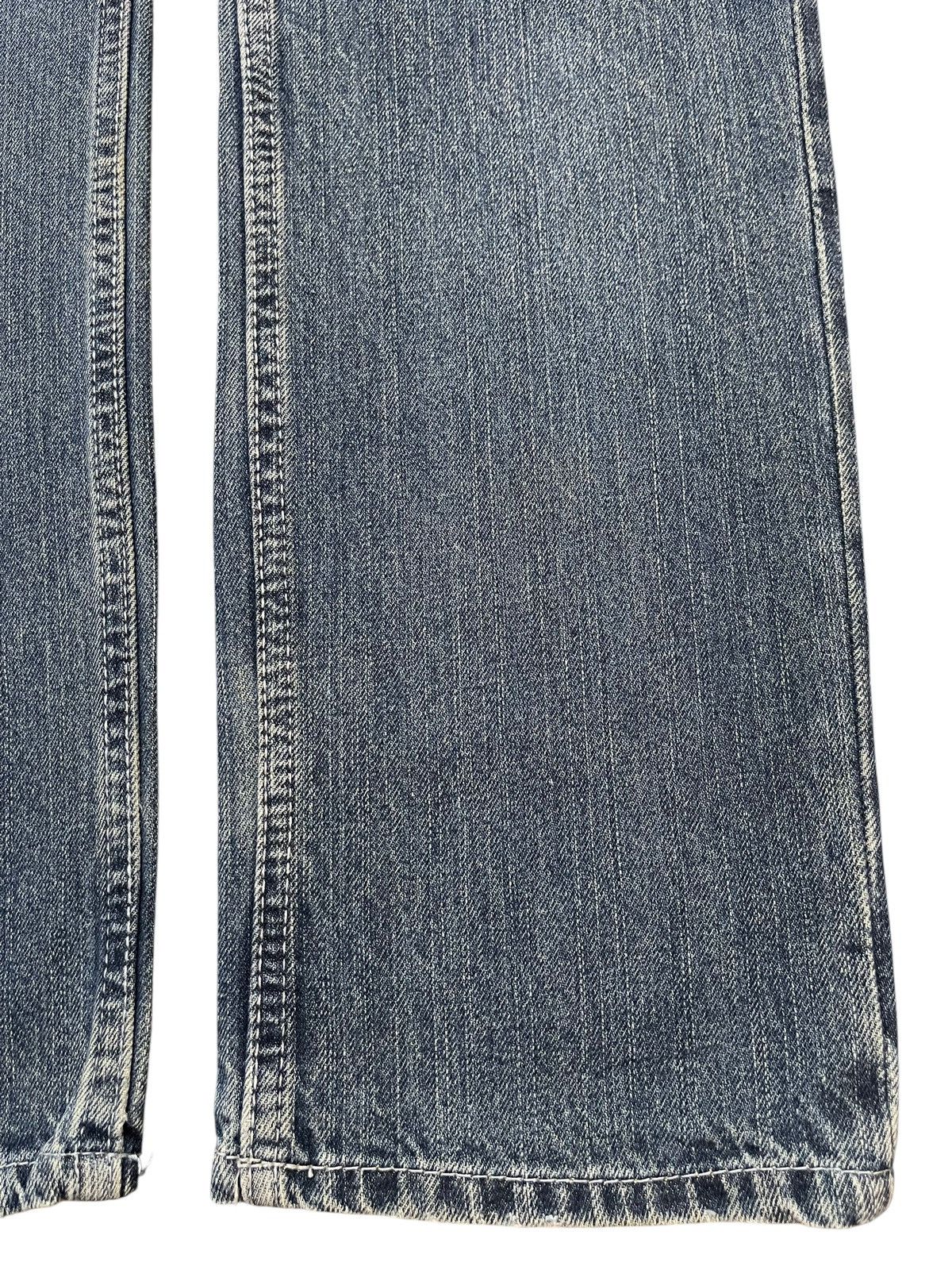 Vintage Japanese Brand Faded Distress Style Jeans