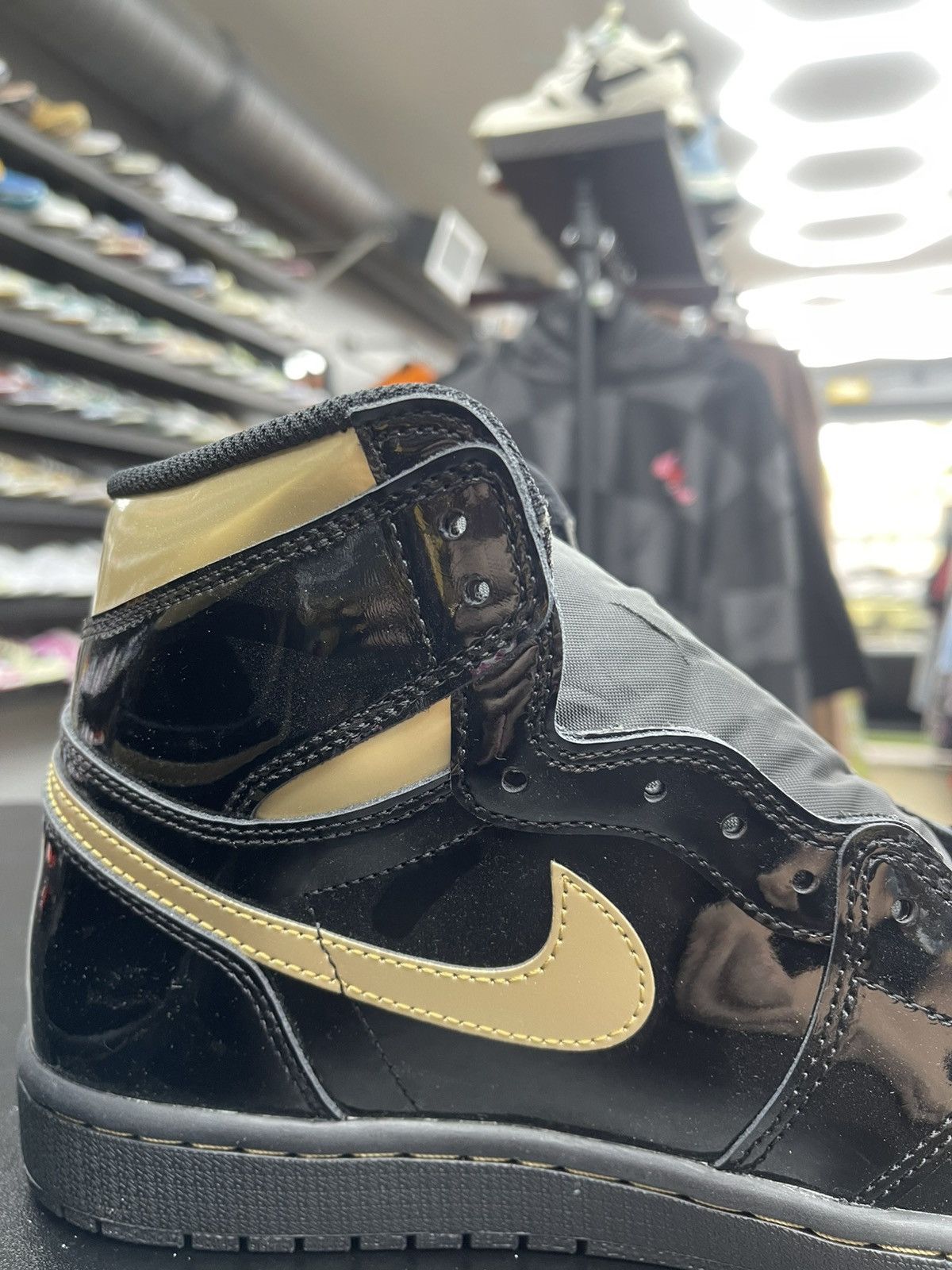 Jordan Brand Size 10 - Jordan 1 Metallic Gold Brand New Size US 10 / EU 43 - 7 Thumbnail