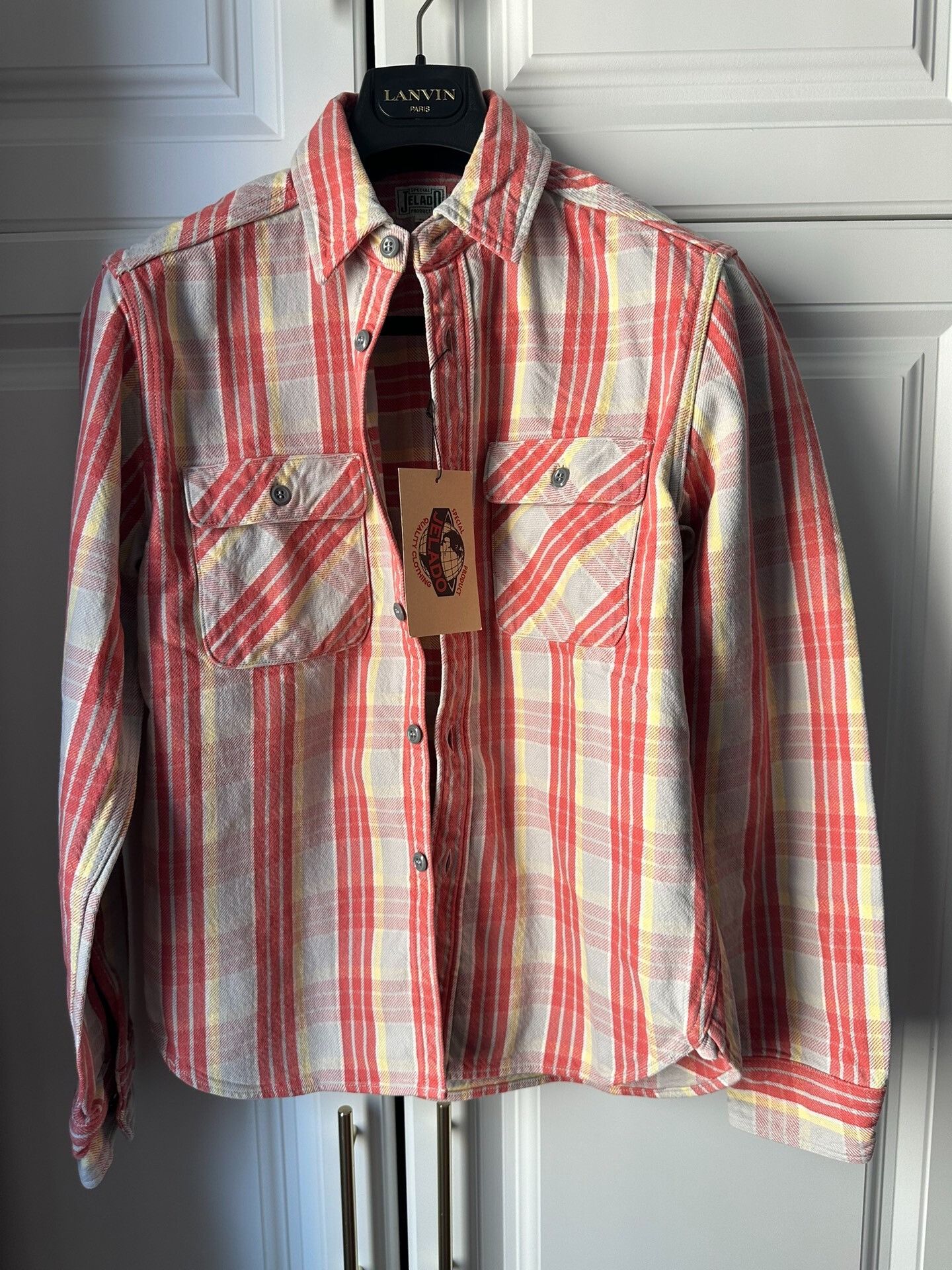 Jelado Jelado Flannel Shirt Made in Japan Size US L / EU 52-54 / 3 - 1 Thumbnail