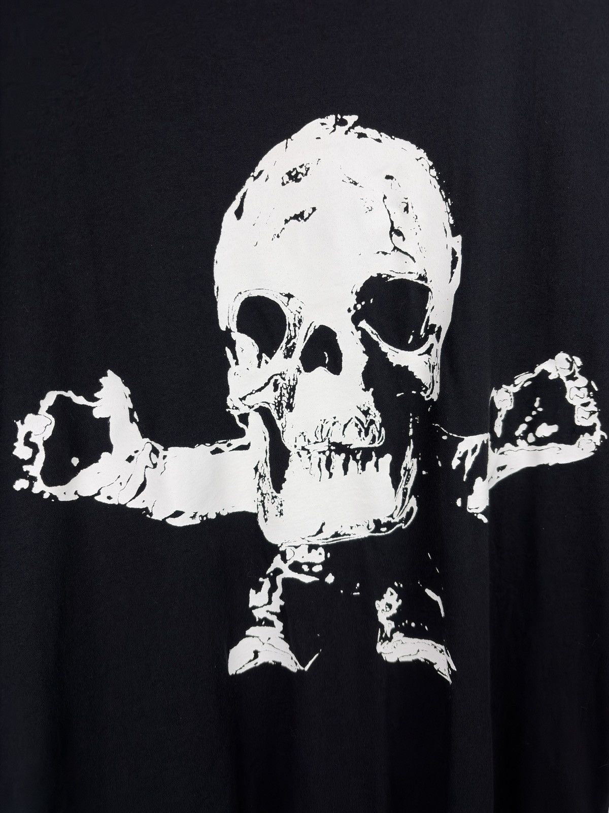 Chrome Hearts Chrome Hearts Vintage Foti Skeleton Big Print Tshirt Black Size US L / EU 52-54 / 3 - 2 Thumbnail