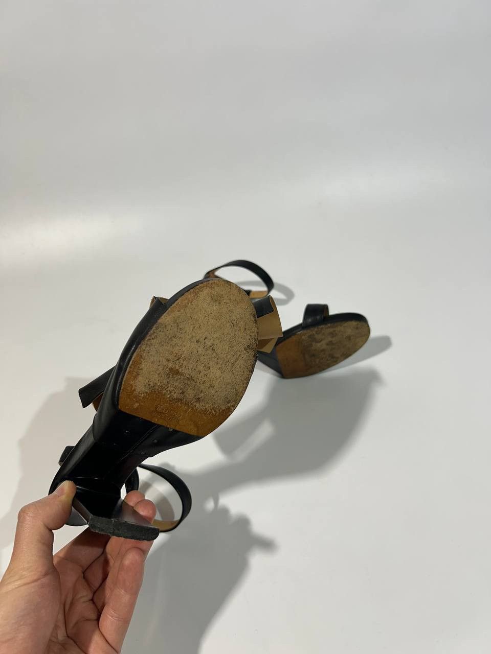 Maison Margiela Maison Martin Margiela leather sandals with bow detail Size US 5 / IT 35 - 10 Thumbnail