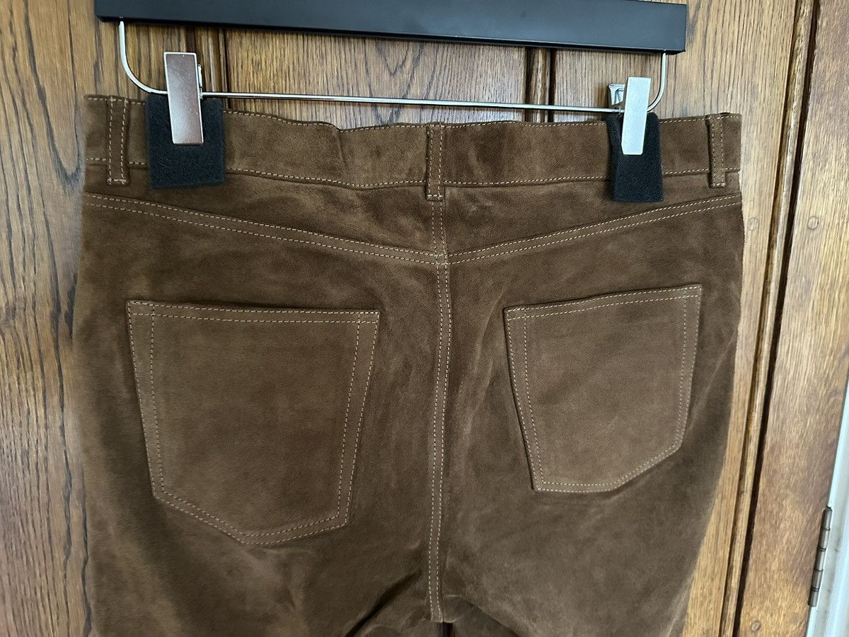 Saint Laurent Paris SS20 $3k+ 🤑 Saint Laurent suede leather pants trousers Size US 30 / EU 46 - 18 Thumbnail