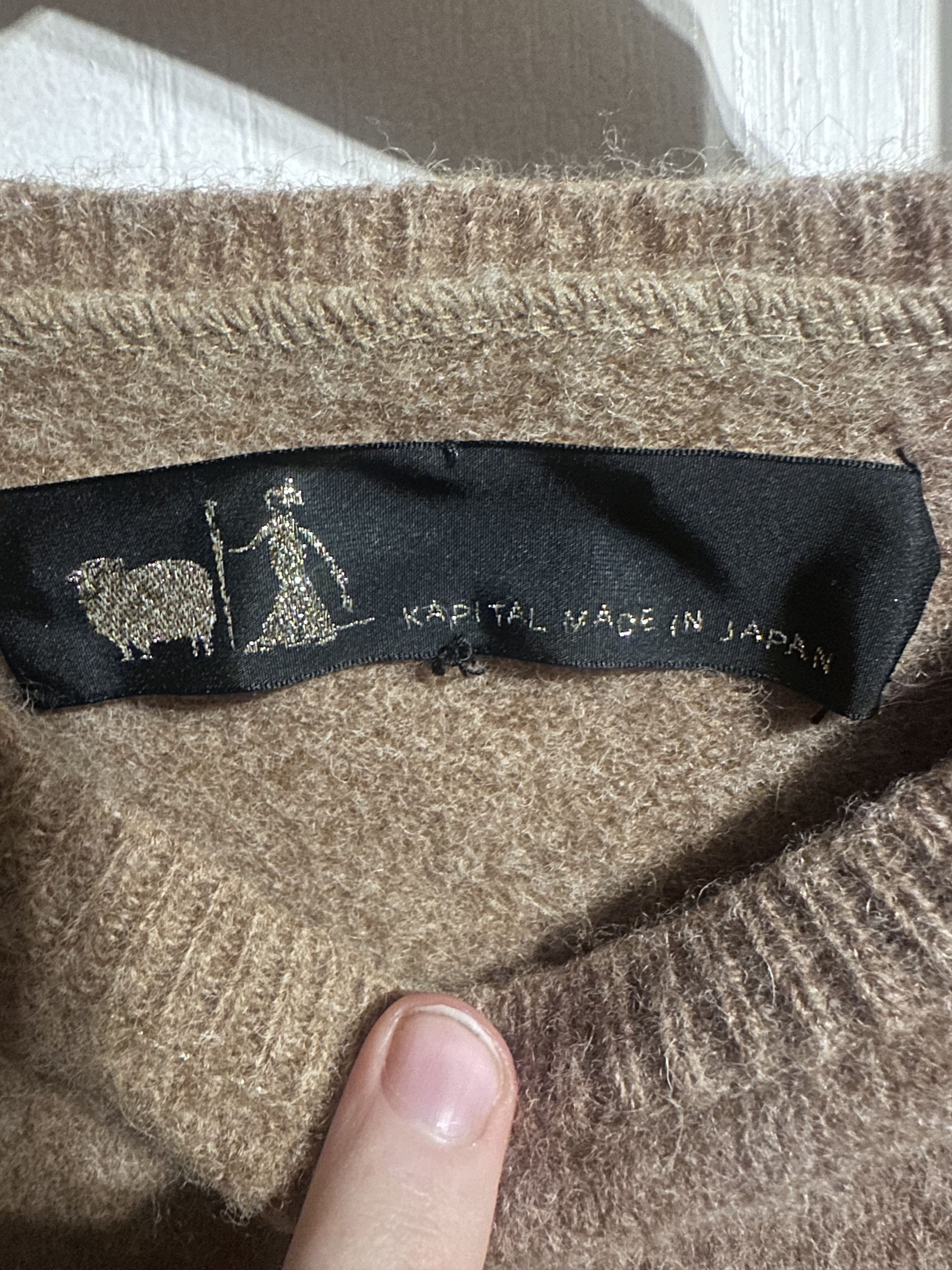 Kapital Kapital Womens Knitted 100% Wool Jumper. Size S / US 4 / IT 40 - 6 Thumbnail