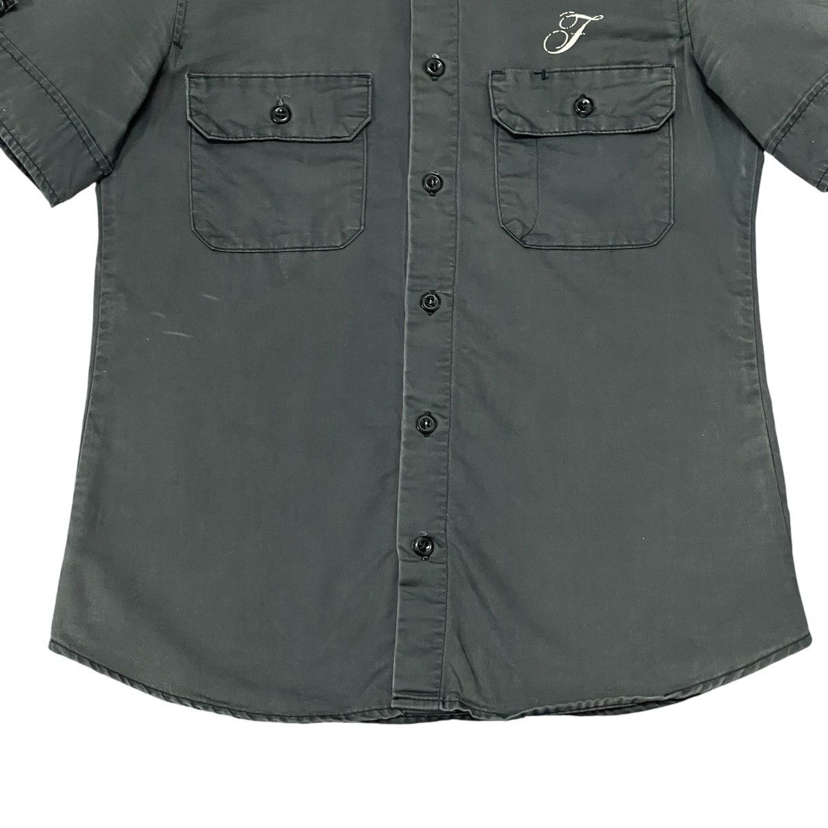 Hysteric Glamour Vintage Hysteric Glamour Punk Aesthetic Army Workwear Shirt Size US S / EU 44-46 / 1 - 15 Thumbnail