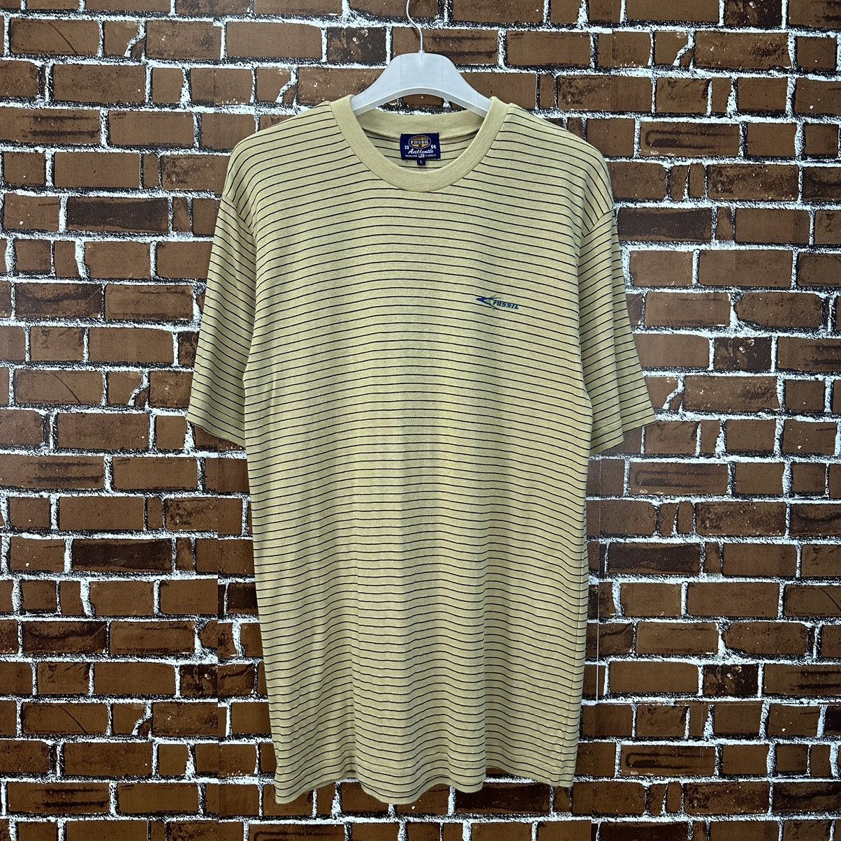 Fossil 80s Fossil Stripe Vintage TShirt A859 Size US M / EU 48-50 / 2 - 1 Thumbnail