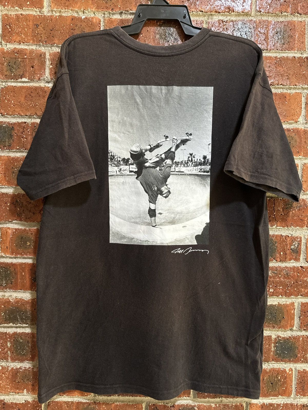 Vans Thrashed Vans Jeff Grosso Pocket Sun Faded Grunge Skate Tee Size US L / EU 52-54 / 3 - 1 Thumbnail