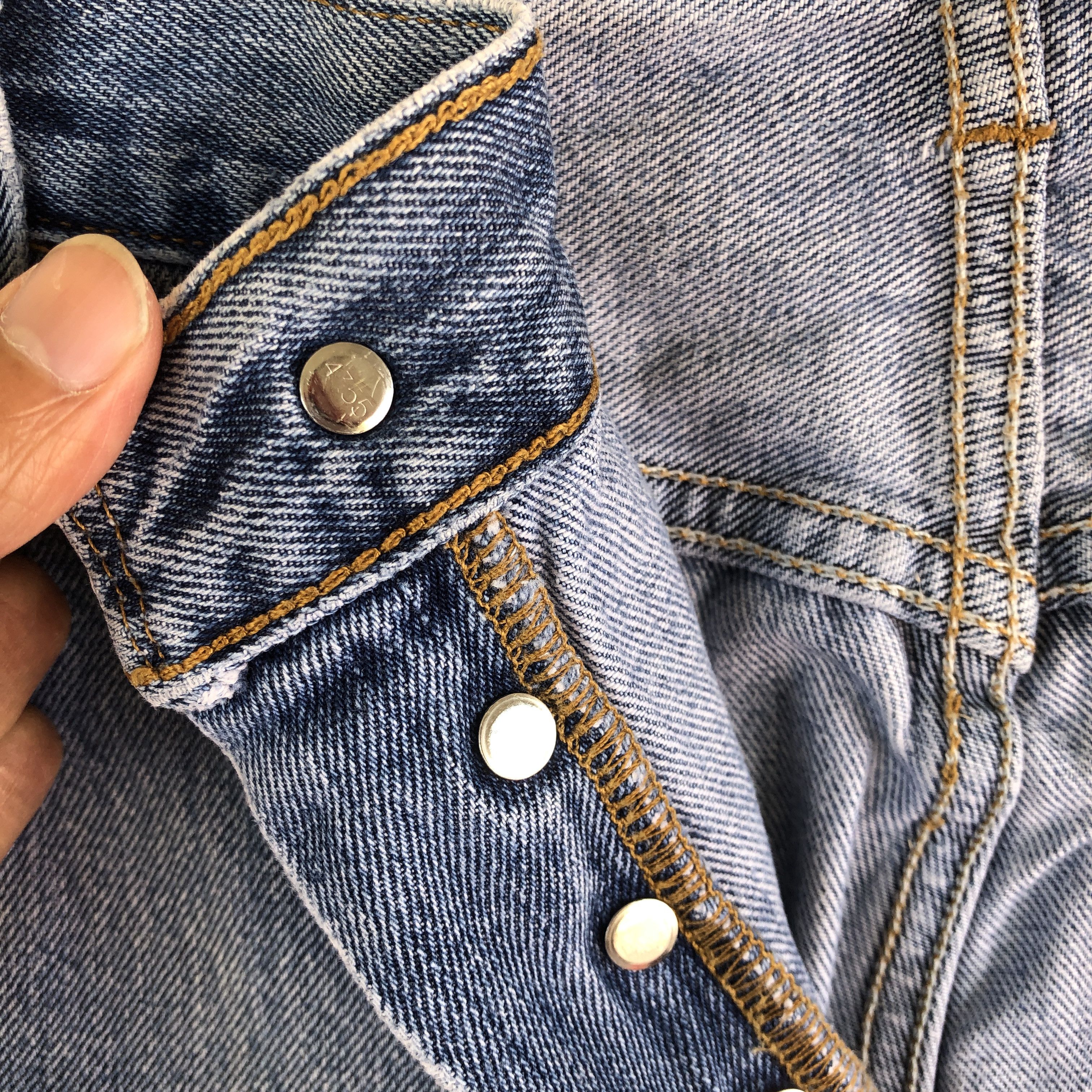 Levi's Vintage Levis 501 Ripped Jeans Levi's Faded Stonewash Denim Size US 40 / EU 56 - 7 Thumbnail