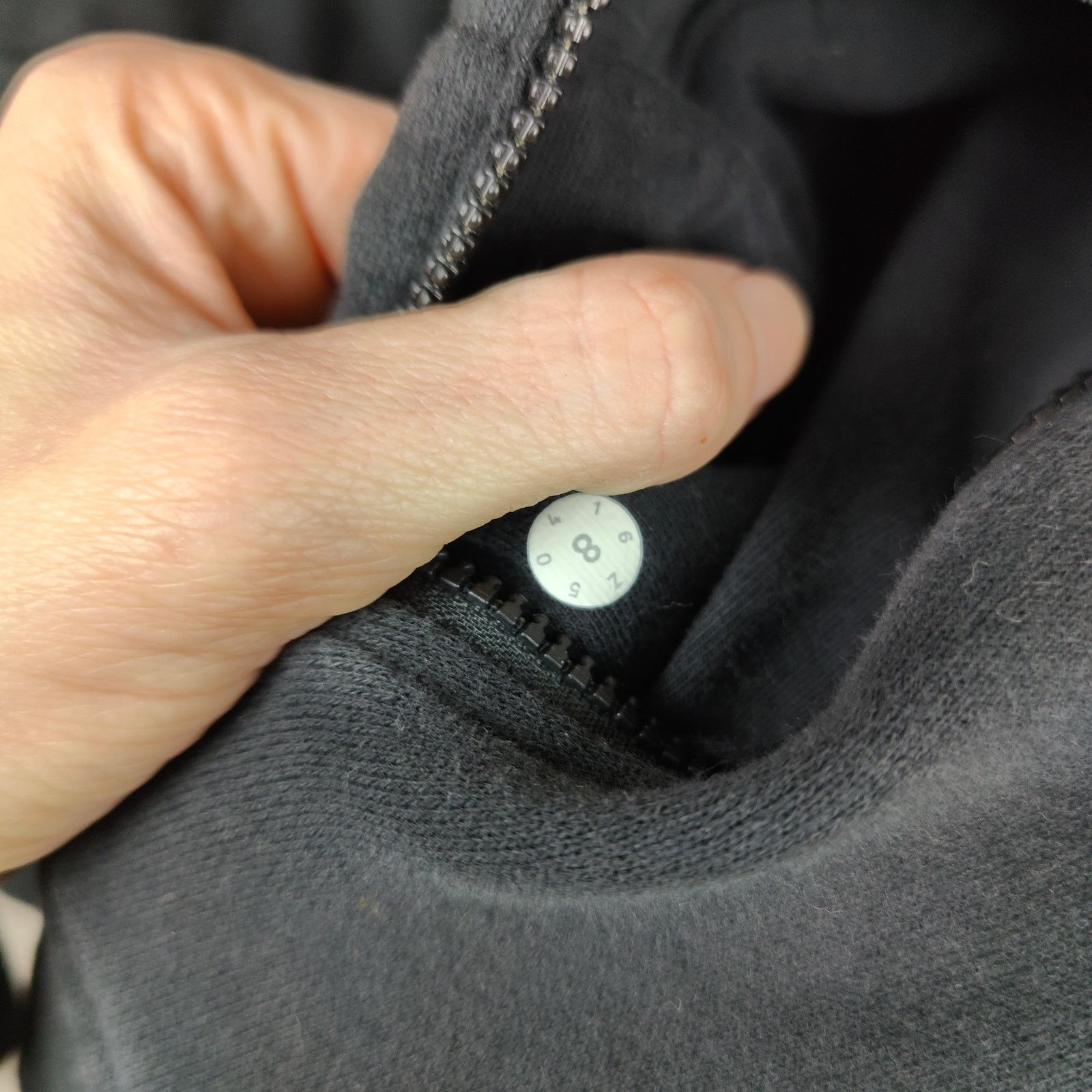 Lululemon Lululemon Fleece Be True Hoodie 8 Black Cotton Full Zip Size M / US 6-8 / IT 42-44 - 2 Thumbnail