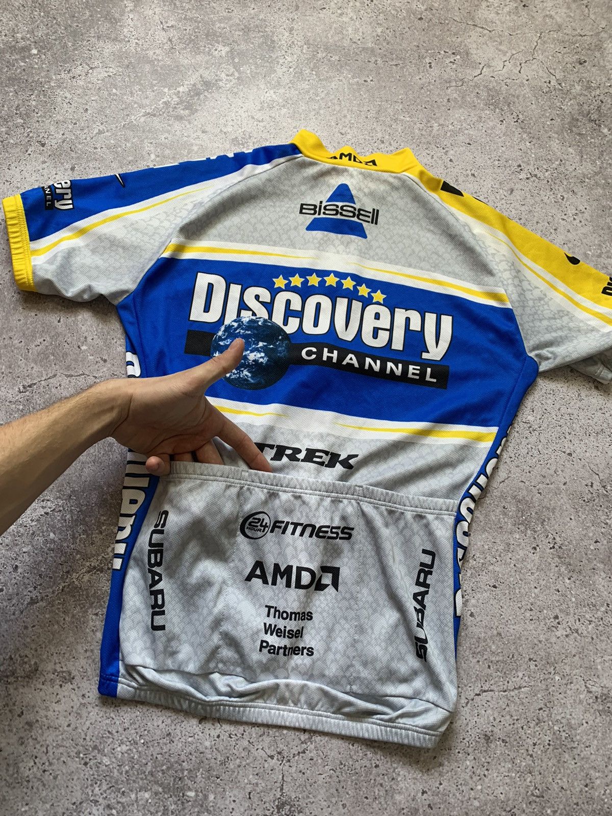 Nike × Vintage VINTAGE NIKE CYCLE CHANNEL DISCOVERY JERSEY ARCHIVE Y2K RARE Size US S / EU 44-46 / 1 - 7 Thumbnail