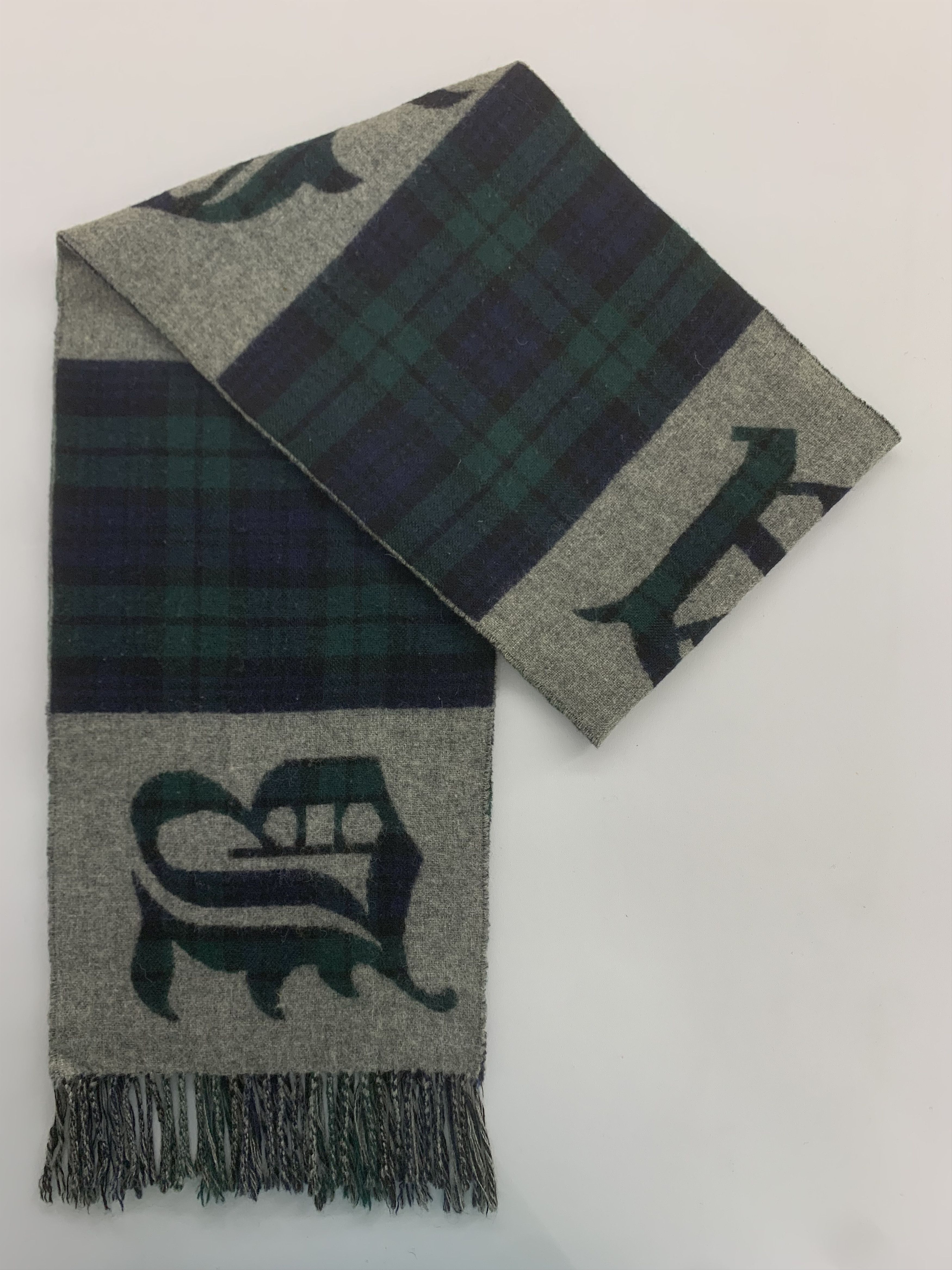 Vintage Glen Prince Scarf Wool Muffler Neck Wrap BL3025 Size ONE SIZE - 2 Thumbnail