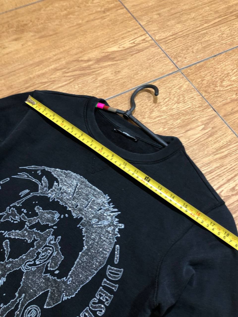 Diesel Diesel Vintage Big Logo Punk Crew Neck Sweatshirt Size M / US 6-8 / IT 42-44 - 5 Thumbnail