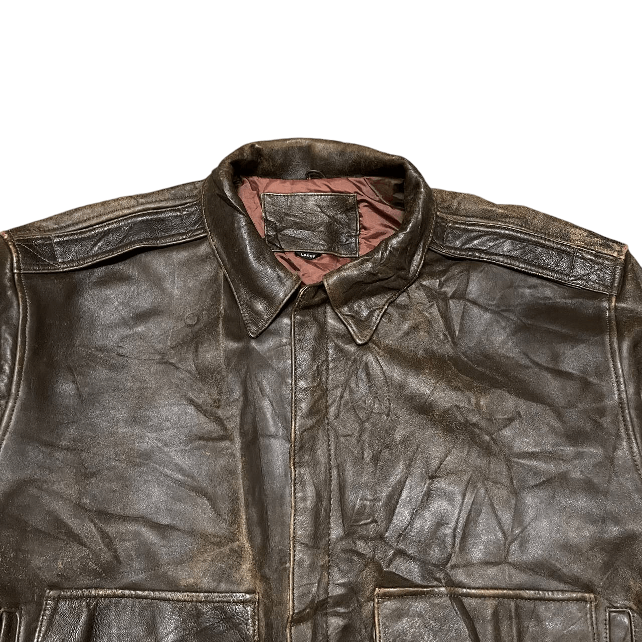 Leather Vintage Japanese Brand Bomber Leather Jacket A2 Size US L / EU 52-54 / 3 - 2 Thumbnail