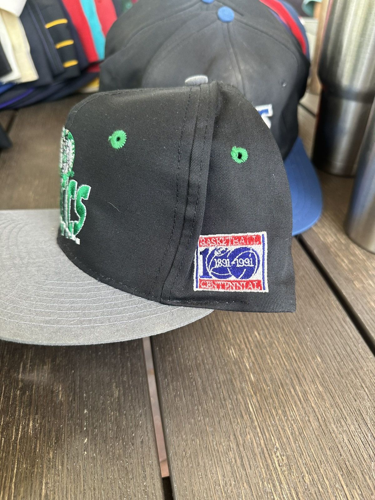 NBA 90’s Boston Celtics vintage SnapBack 1991 Size ONE SIZE - 3 Thumbnail