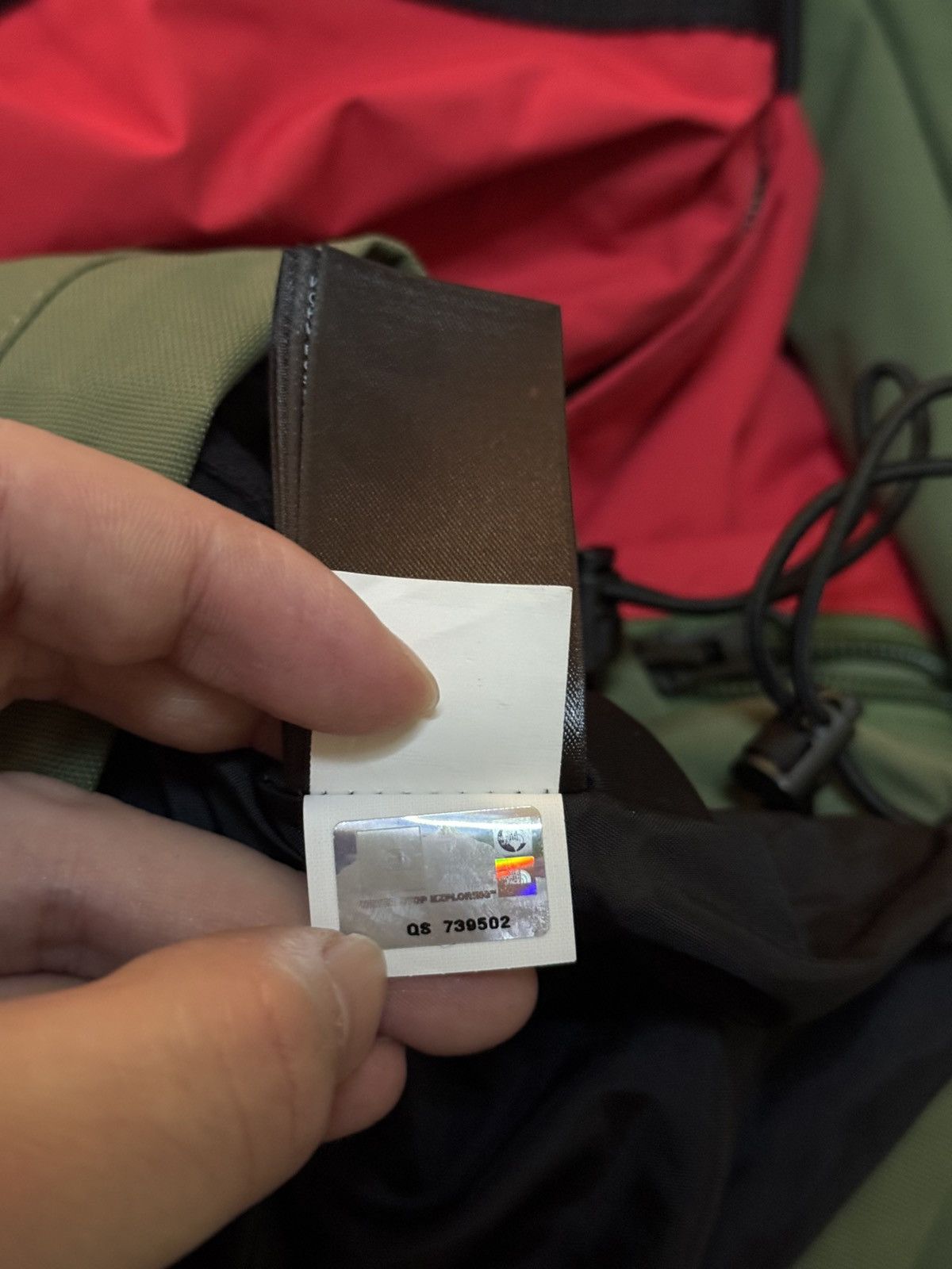 Supreme × The North Face Supreme tnf steep tech red green north face hooded jacket Size US L / EU 52-54 / 3 - 9 Thumbnail