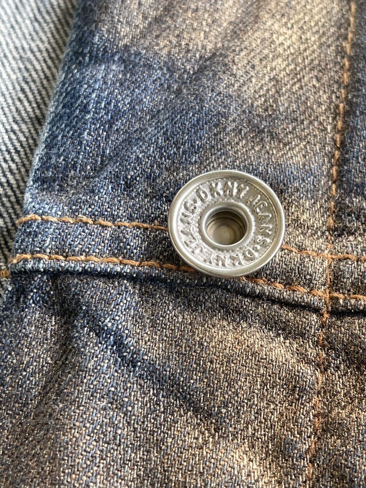 DKNY DKNY Dye Denim LongCoat Size S / US 4 / IT 40 - 8 Thumbnail