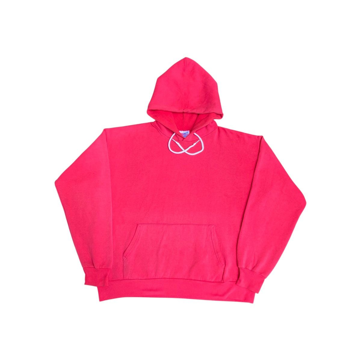 Vintage 90s Blank Hoodie BOXY SUN FADED