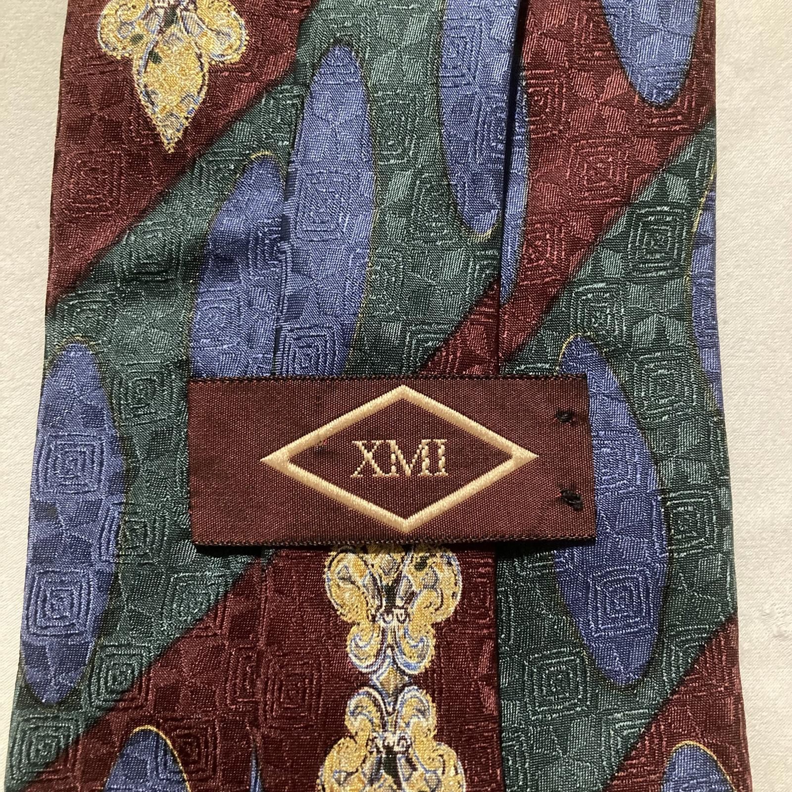 Designer NWOT XMI Silk Tie 57/4 Size ONE SIZE - 3 Thumbnail