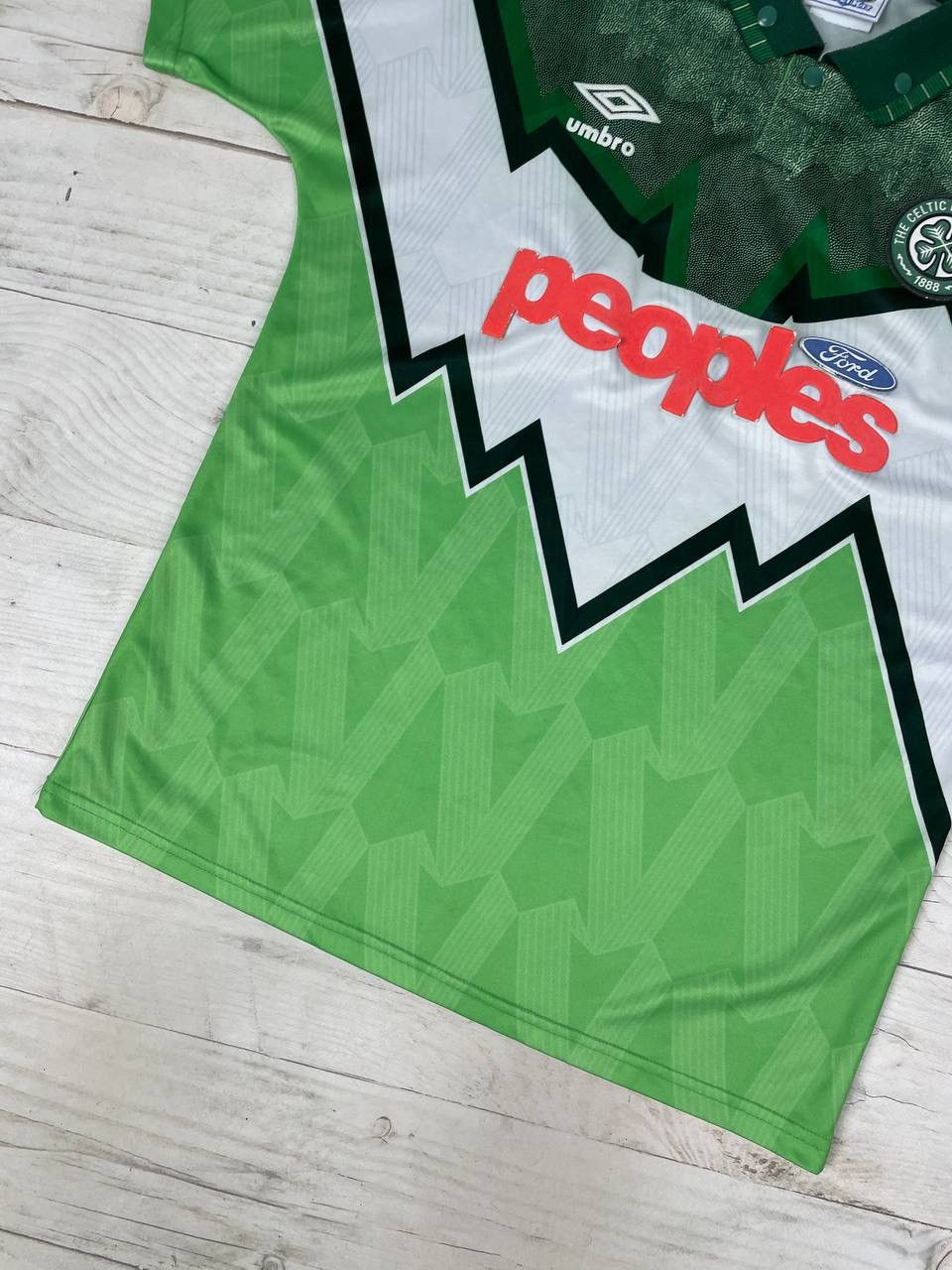 Umbro Umbro Celtic Glasgow 1991 1992 Away Shirt Soccer Jersey Size US M / EU 48-50 / 2 - 3 Thumbnail