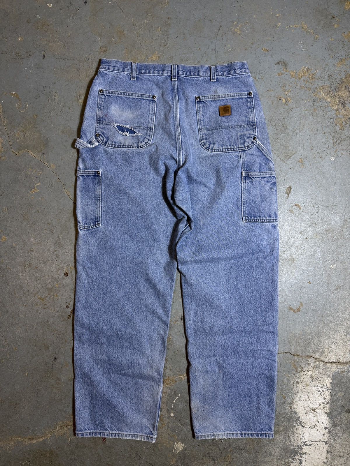 Carhartt Distressed Carhartt Double Knee Pants Size US 36 / EU 52 - 7 Thumbnail