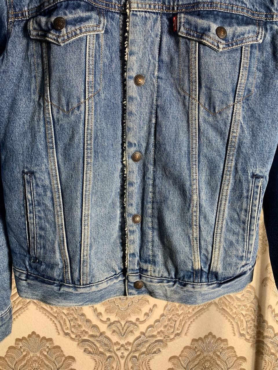 Levi's × Vintage VERY RARE LEVI’S DENIM SHERPA JACKET JAPAN STYLE DESIGNER Size US M / EU 48-50 / 2 - 5 Thumbnail