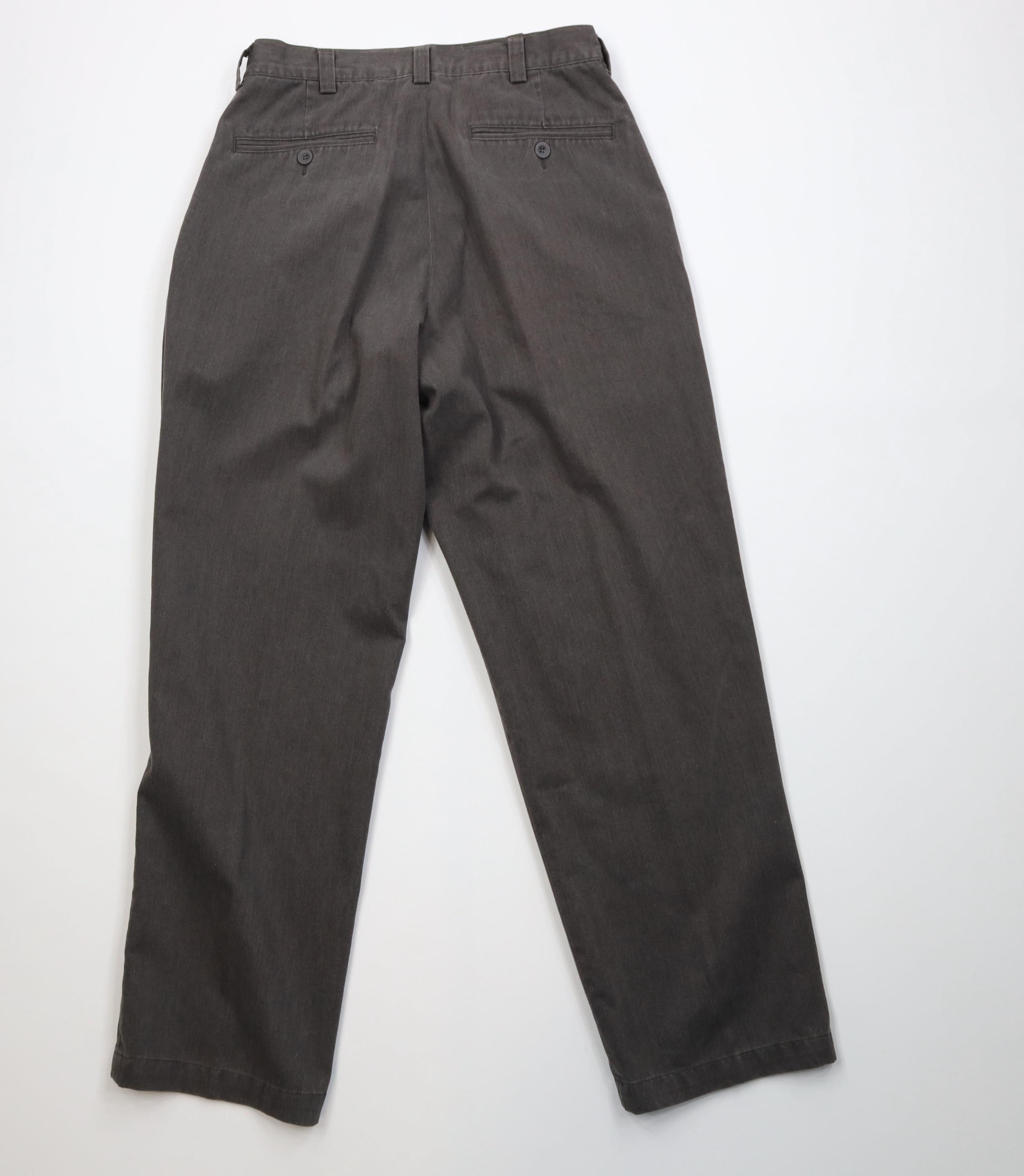Vintage Vintage 90s Streetwear Stonewash Chino Pants Trousers Gray Size US 30 / EU 46 - 9 Thumbnail