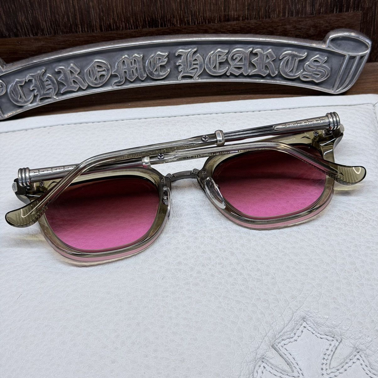 Chrome Hearts Chrome Hearts Titanasluvr 1/1 Sunglasses Size ONE SIZE - 2 Thumbnail