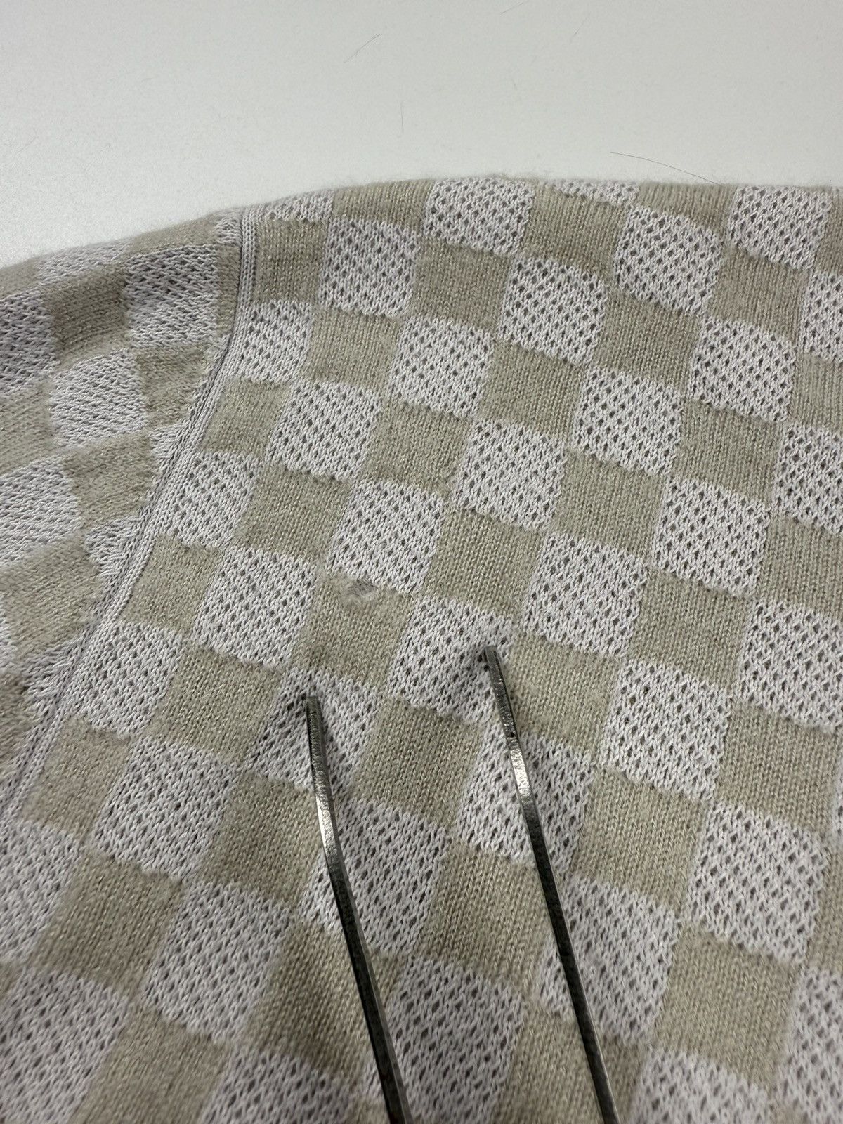Louis Vuitton Louis Vuitton Damier Polo Shirt Size US M / EU 48-50 / 2 - 9 Thumbnail