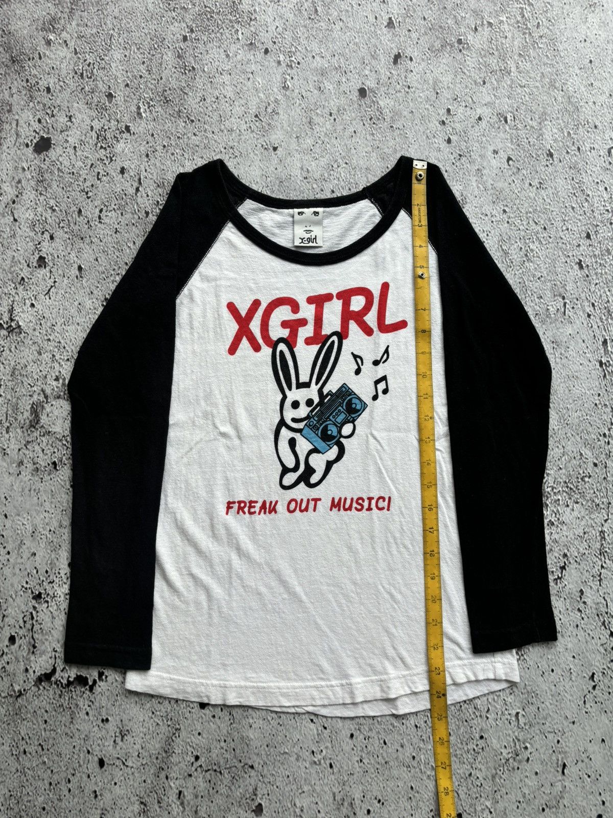 Hysteric Glamour Y2k X-Girl freak out music Longslevee Size US M / EU 48-50 / 2 - 9 Thumbnail