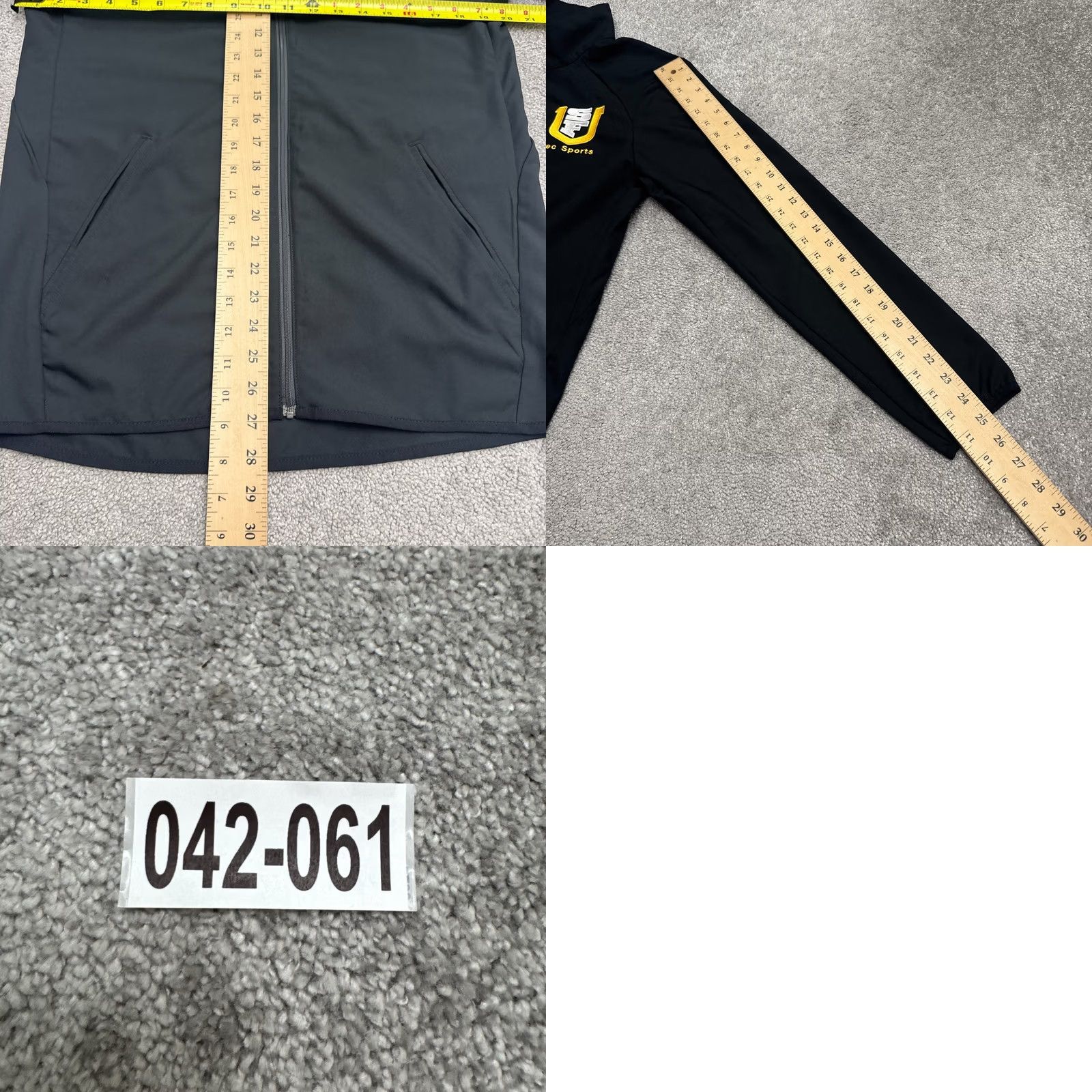 Nike Nike Dri-Fit USF Univ San Francisco Rec Sports Track Jacket Mens S Black Size US S / EU 44-46 / 1 - 9 Thumbnail