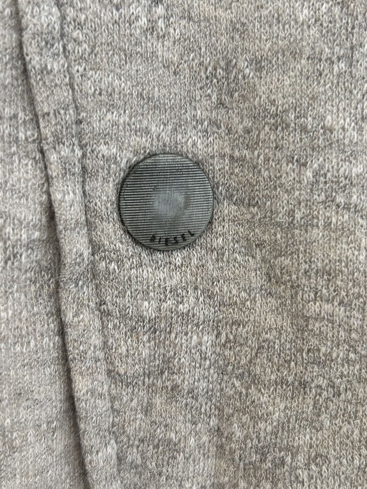 Diesel Diesel Avant Garde Gray Vintage Zip Up Jacket Size XS / US 0-2 / IT 36-38 - 5 Thumbnail