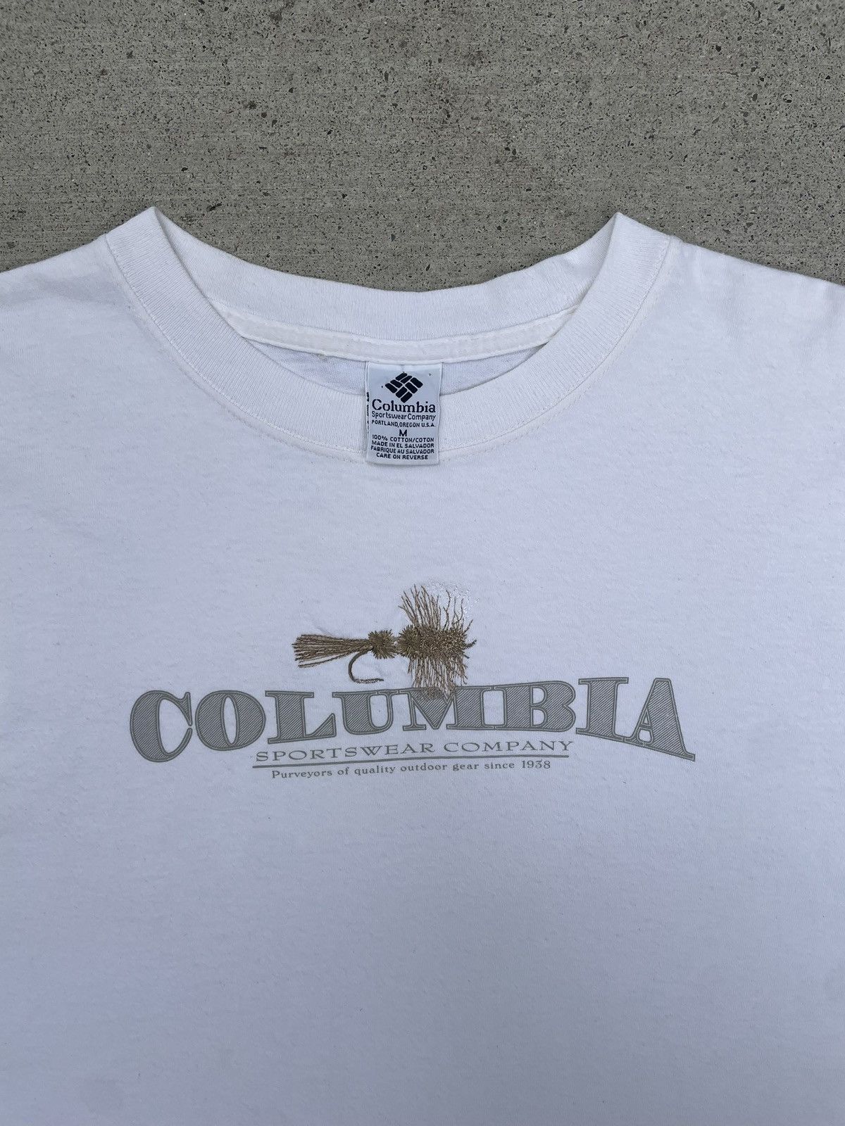 Columbia × Vintage Vintage Columbia Sportswear ‘Fly’ Tee Size US M / EU 48-50 / 2 - 3 Thumbnail