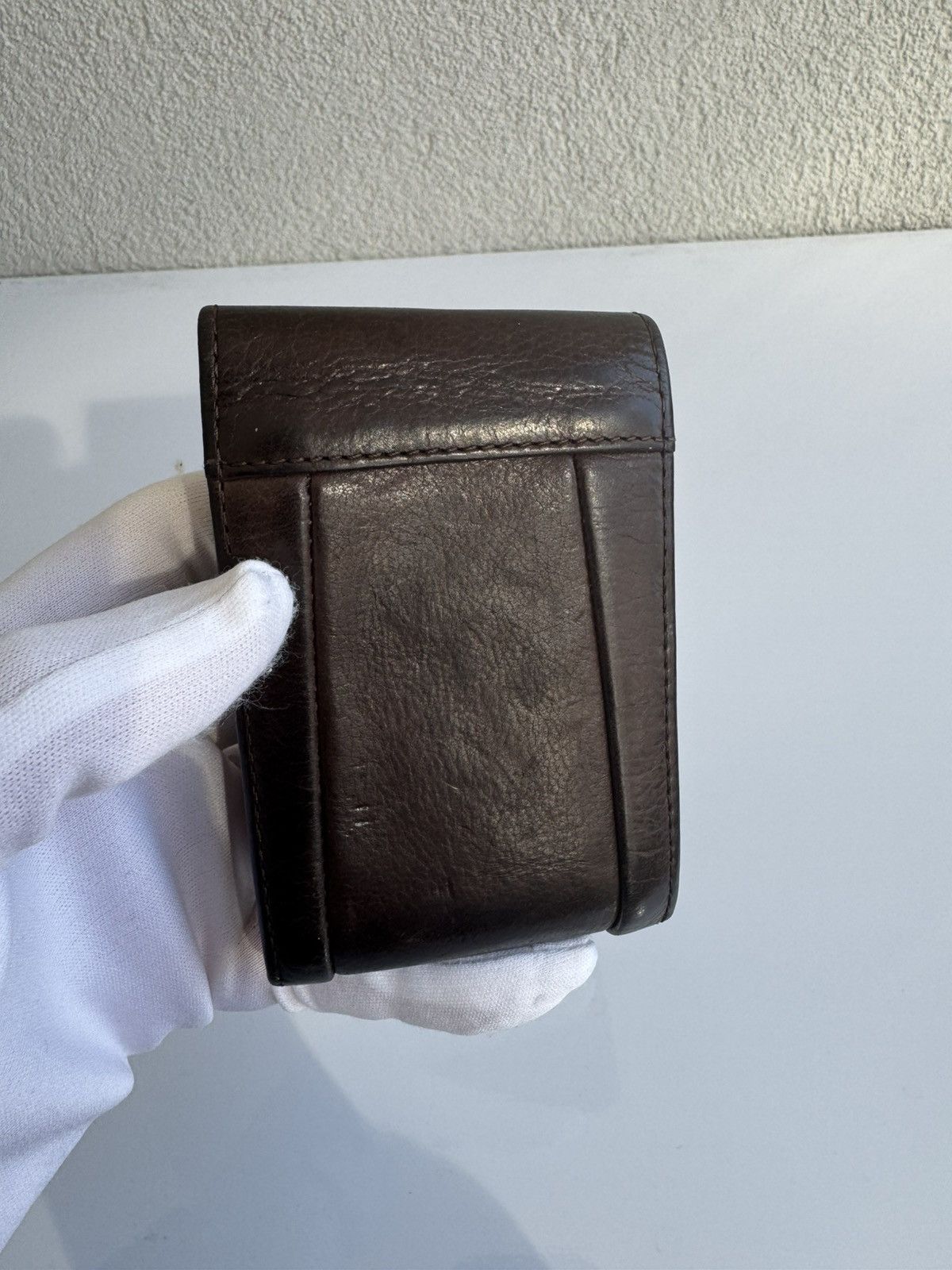 Vintage Tony Perotti Card Holder Brown Leather Wallet Vintage Size ONE SIZE - 7 Thumbnail