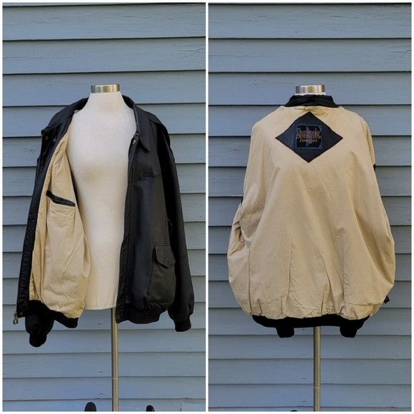 Vintage Vintage 90s y2k Black Leather Bauer Built Moto Motorcycle Bo Size US XXL / EU 58 / 5 - 3 Thumbnail
