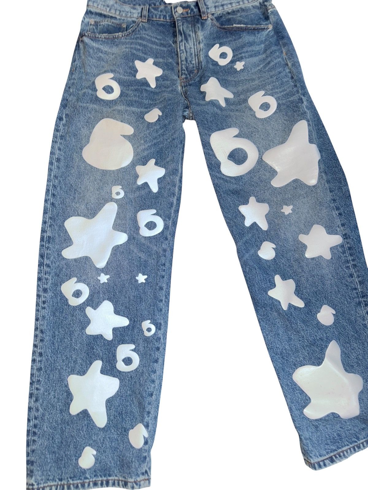Sp5der Beluga Light Wash Jeans - Size 32