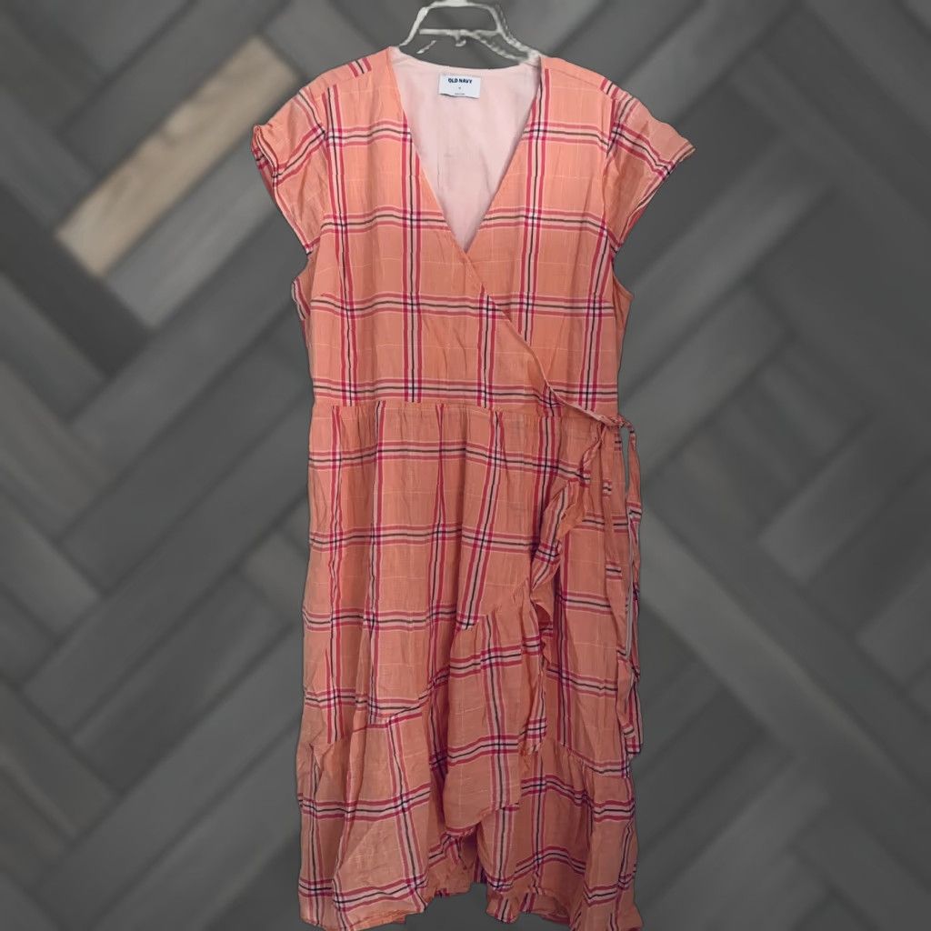 Old Navy Womens Old Navy Dress XL Multicolor Long Sleeve Short Sleeve Boat Neck Casual Tall Regular NWT Colorful Size XL / US 12-14 / IT 48-50 - 1 Thumbnail