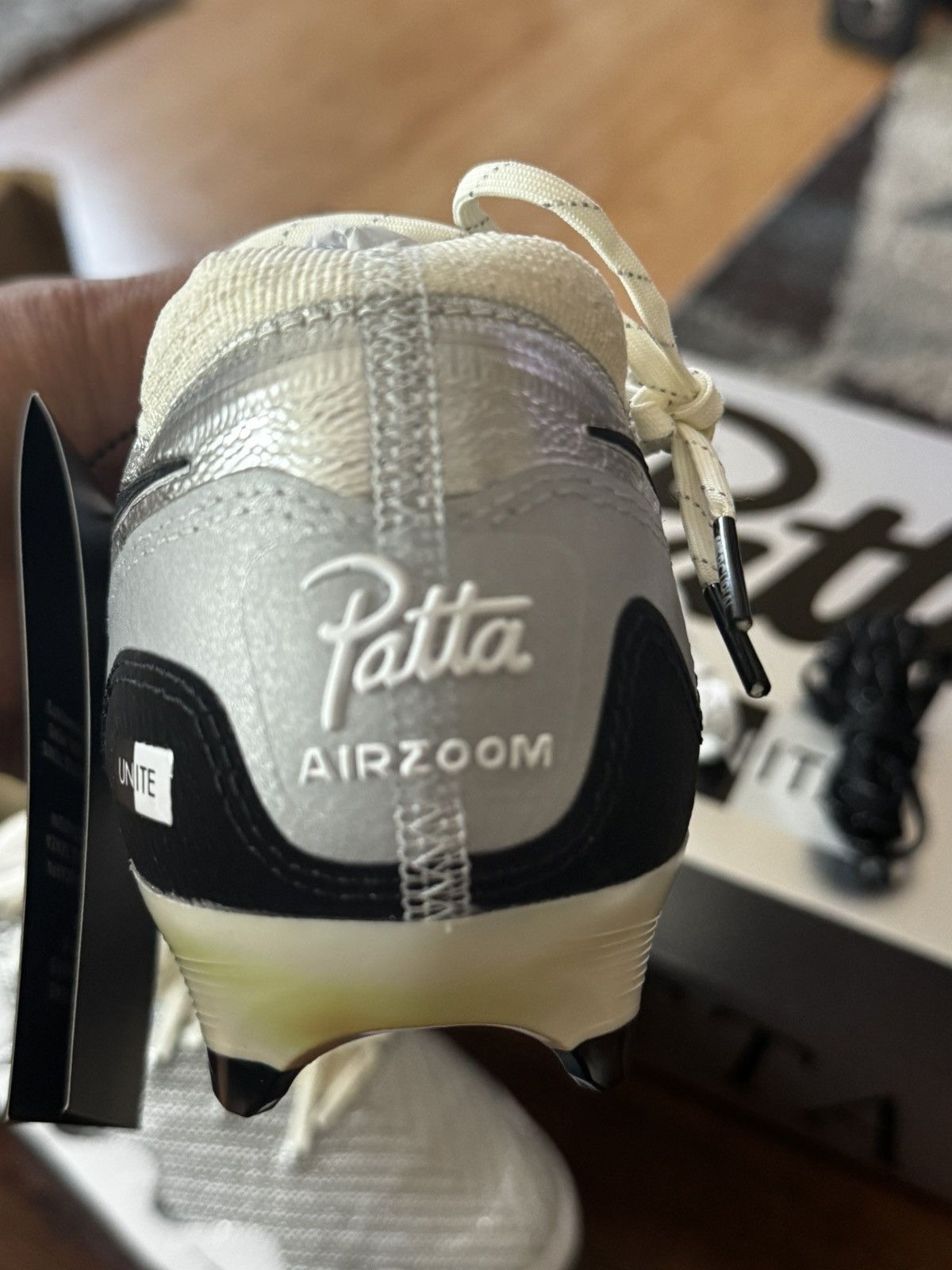 Nike × Patta Patta × Nike Mercurial Vapor 16 Elite IQ3365 001 Size US 7.5 / EU 40-41 - 14 Thumbnail