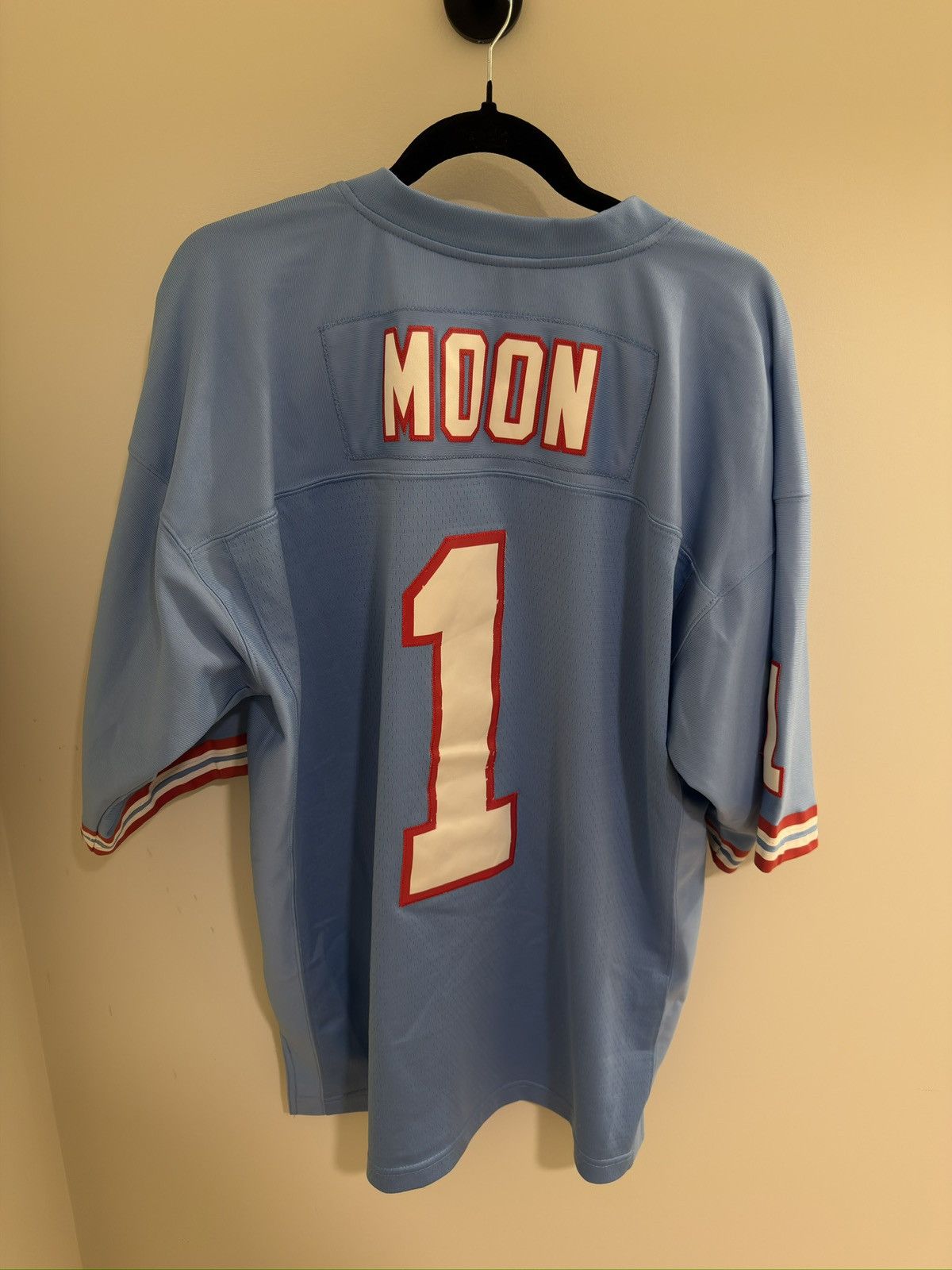 Mitchell & Ness Vintage Houston Oilers (Tennessee Titans) Warren Moon Jersey Size US XL / EU 56 / 4 - 2 Thumbnail