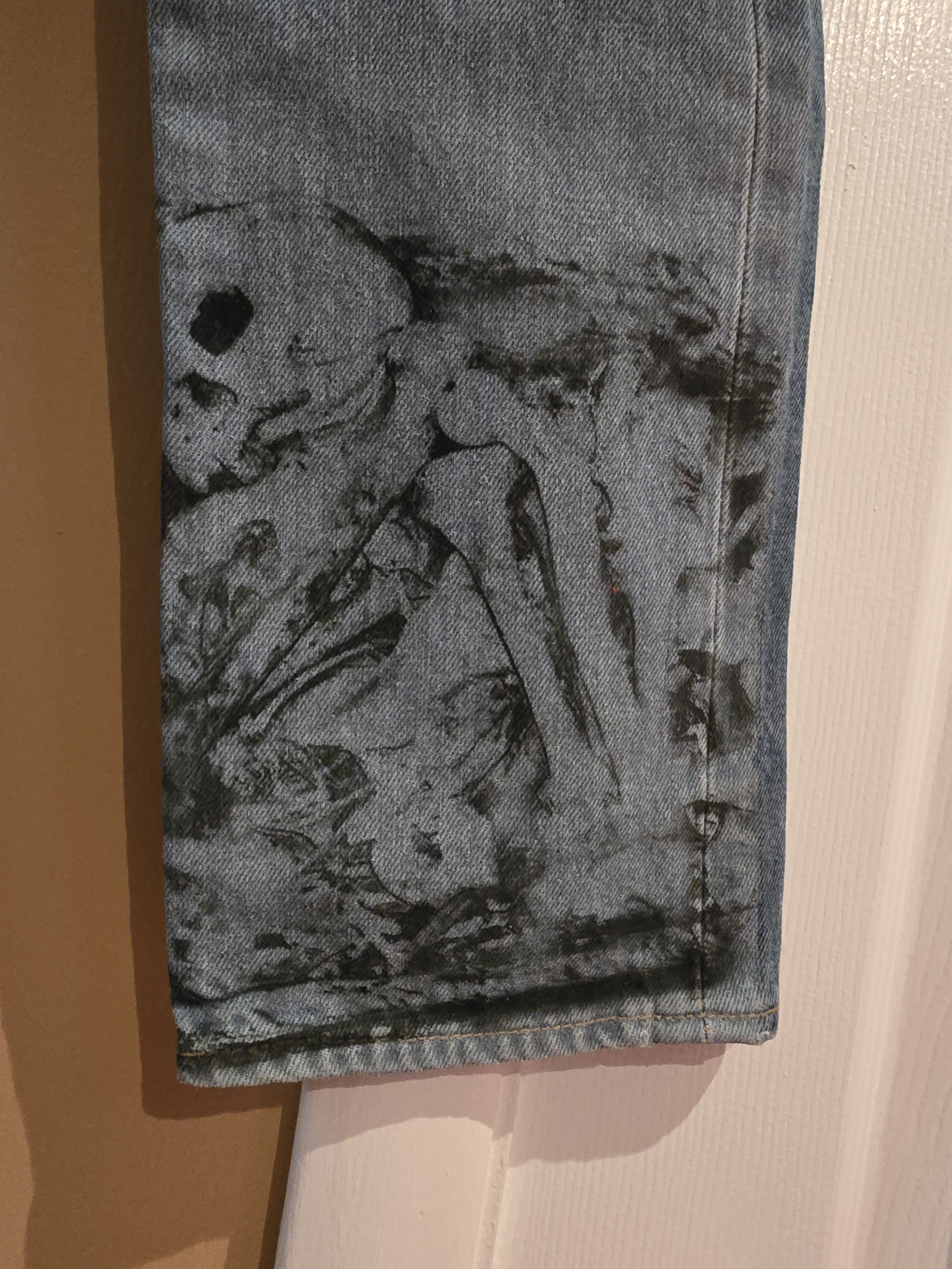 Kitowares Customized Kito Wares Catacomb Skull Jeans Size US 28 / EU 44 - 2 Thumbnail