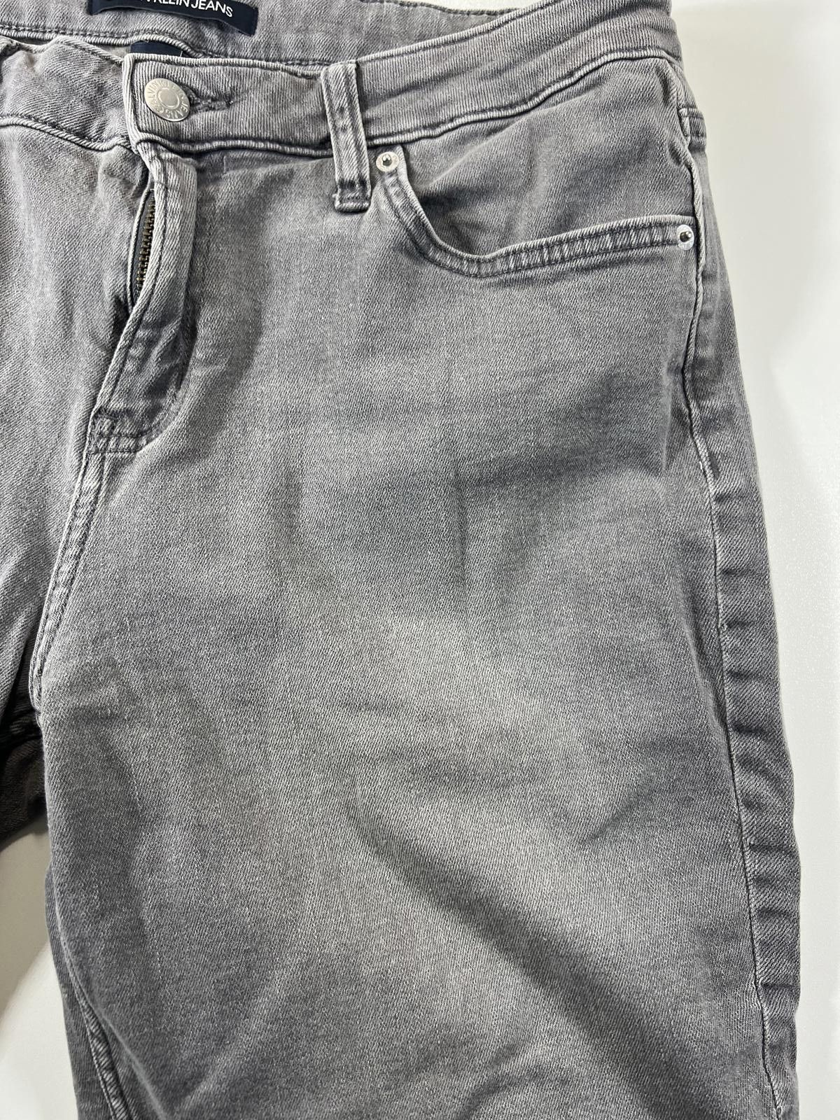 Other Calvin Klein Jeans womens Grey Denim Shorts Size ONE SIZE - 2 Thumbnail