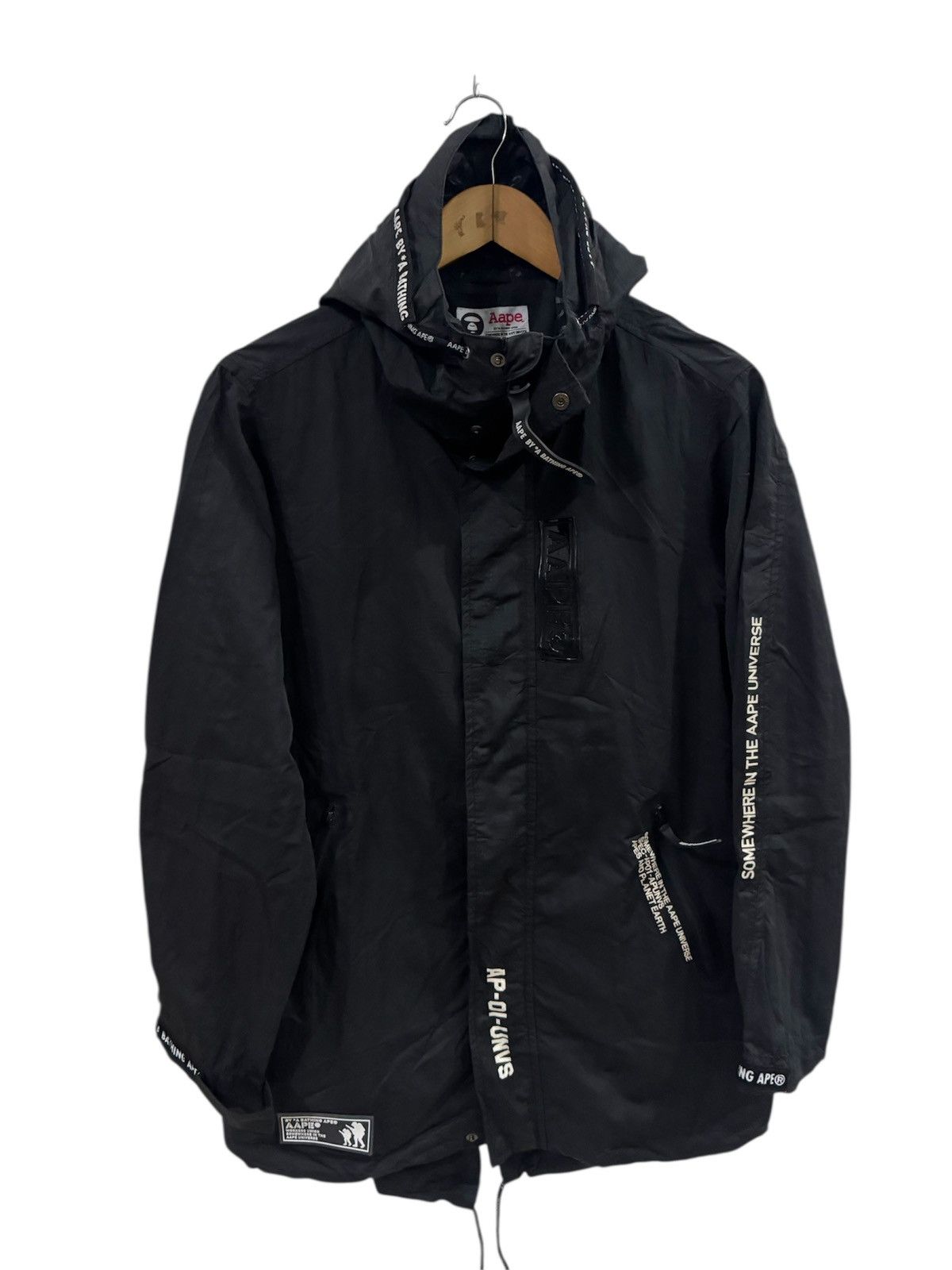 Aape × Bape A Bathing Ape Windbreaker Size US S / EU 44-46 / 1 - 2 Thumbnail