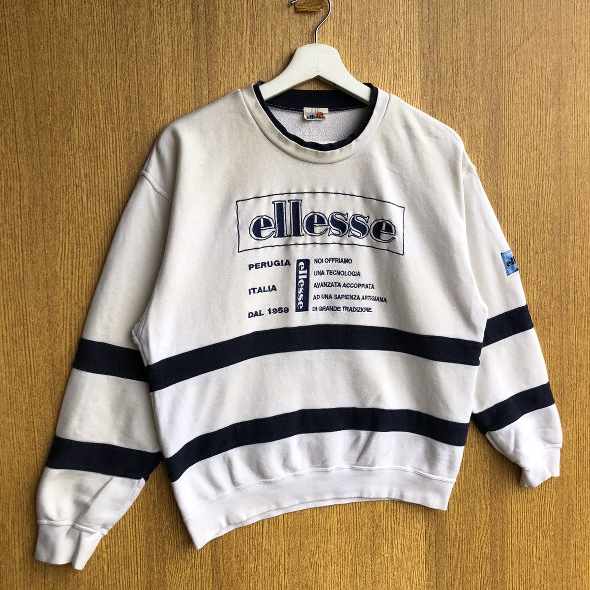 Ellesse × Vintage Vintage Ellesse Sportswear Sweatshirt Size M / US 6-8 / IT 42-44 - 2 Thumbnail