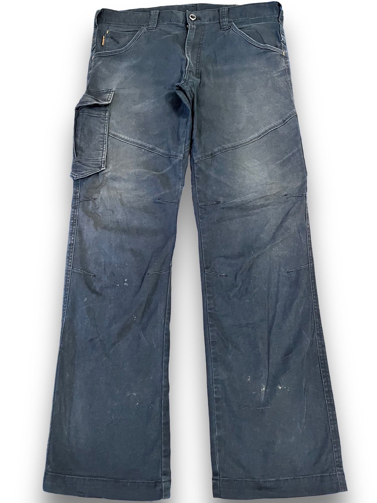image of Avant Garde x Workers Gladiator Workwear Cargo Pants in Black, Men's (Size 34)