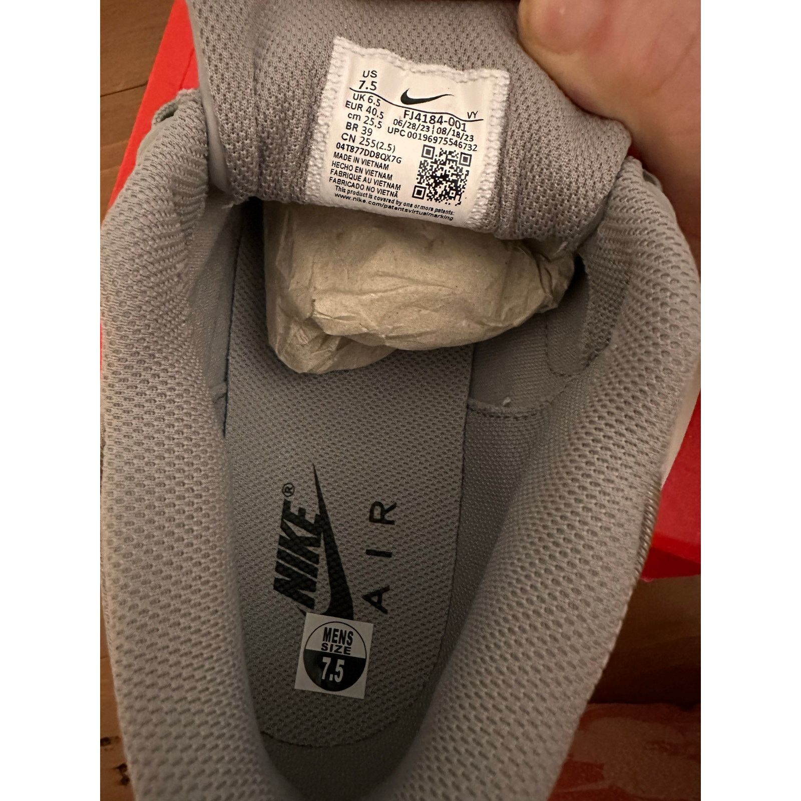 Nike Nike Air Alpha Force 88 Low AAF88 NBHD Medium Gray M 7.5 W9 Size US 7.5 / EU 40-41 - 12 Thumbnail