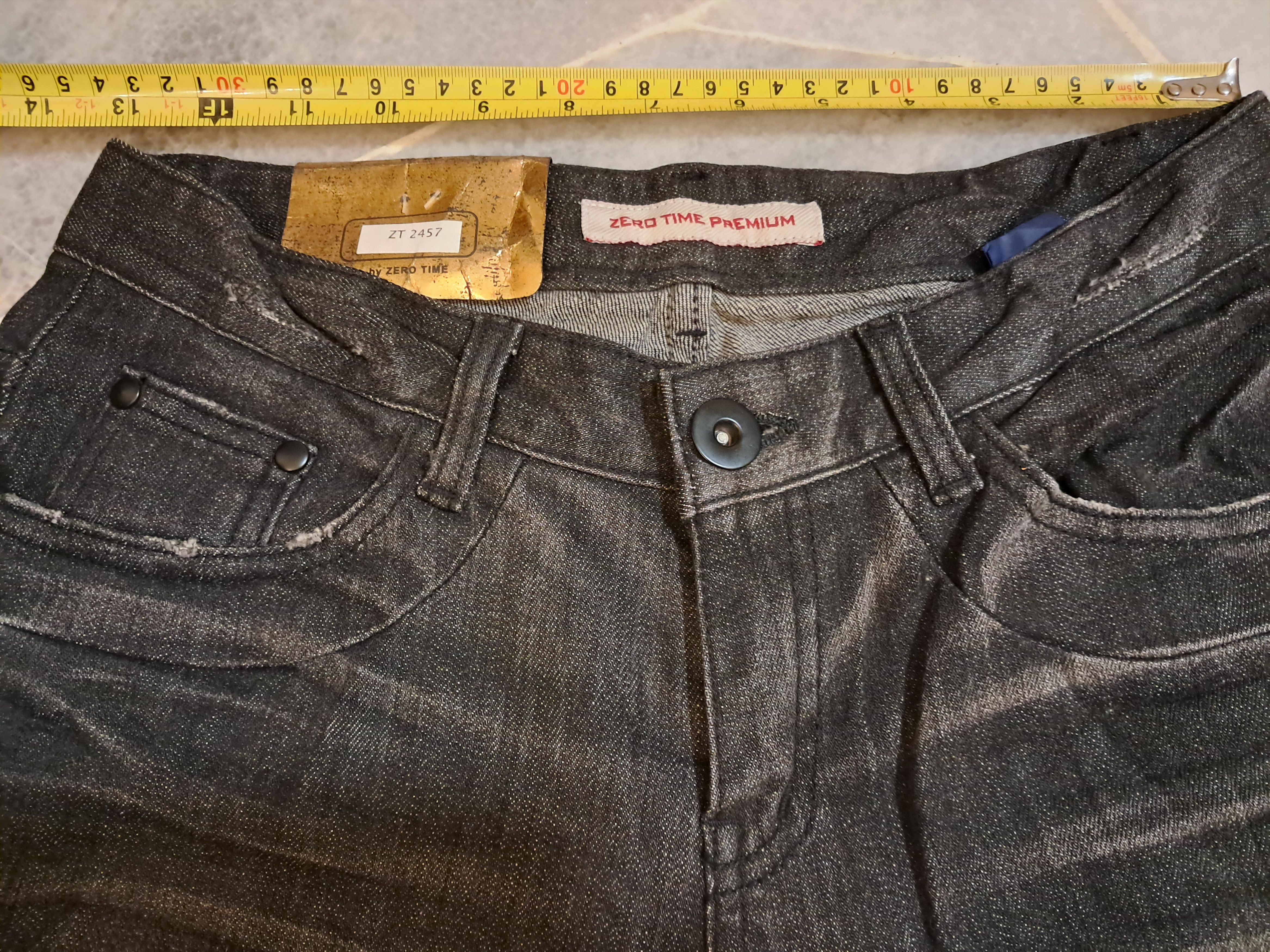 In The Attic × Japanese Brand × Tornado Mart Flare Jeans Originally Faded Black Japan Zero Time premium Size US 26 / EU 42 - 15 Thumbnail