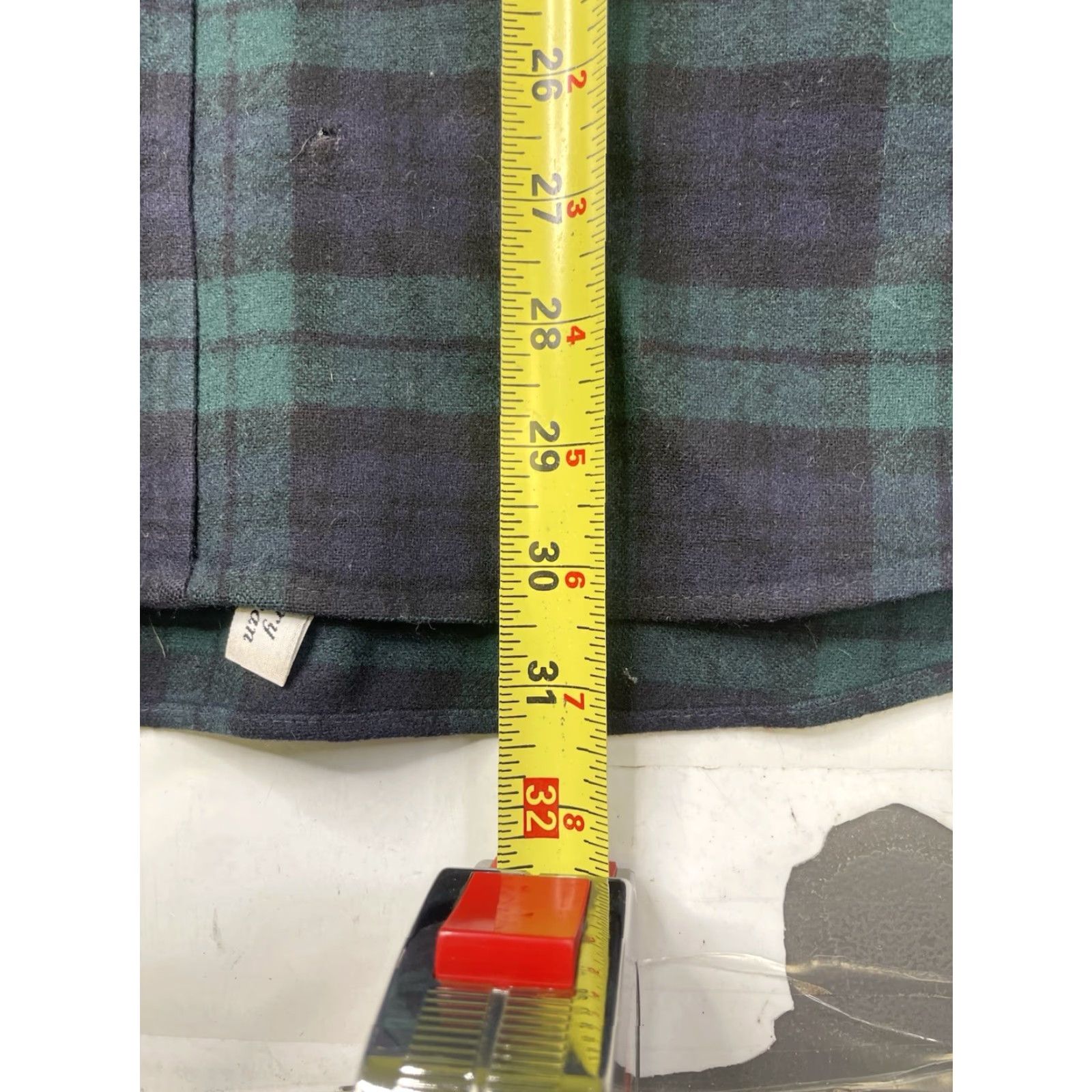 Pendleton VINTAGE Pendleton Black Watch Tartan Plaid Flannel Shirt Elbow Patches Large Size US L / EU 52-54 / 3 - 5 Thumbnail